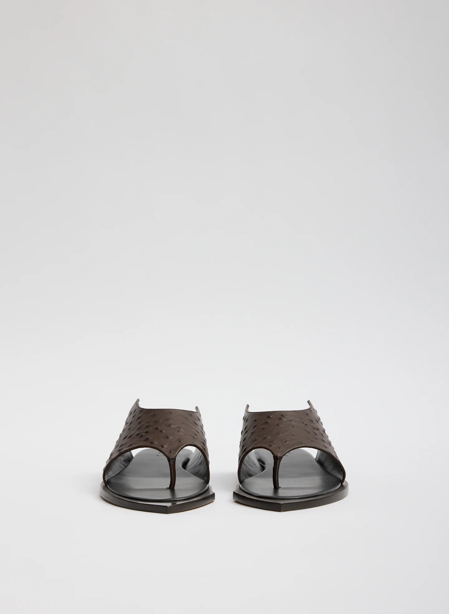 Ostrich Print Gerard Sandal - Image 3
