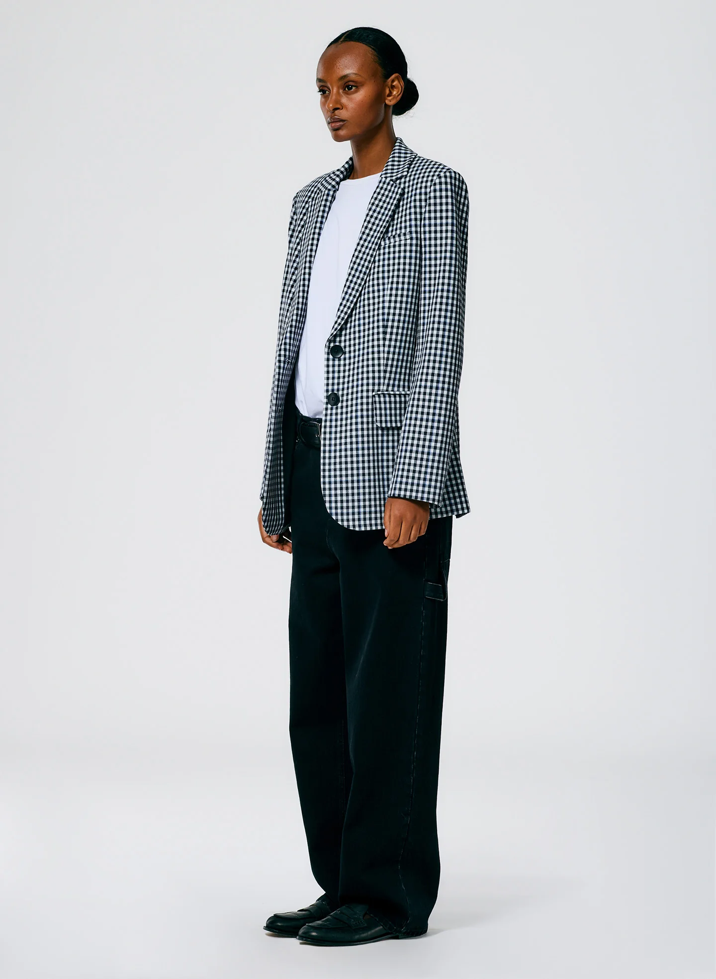Gingham Suiting Men's Blazer - Image 2
