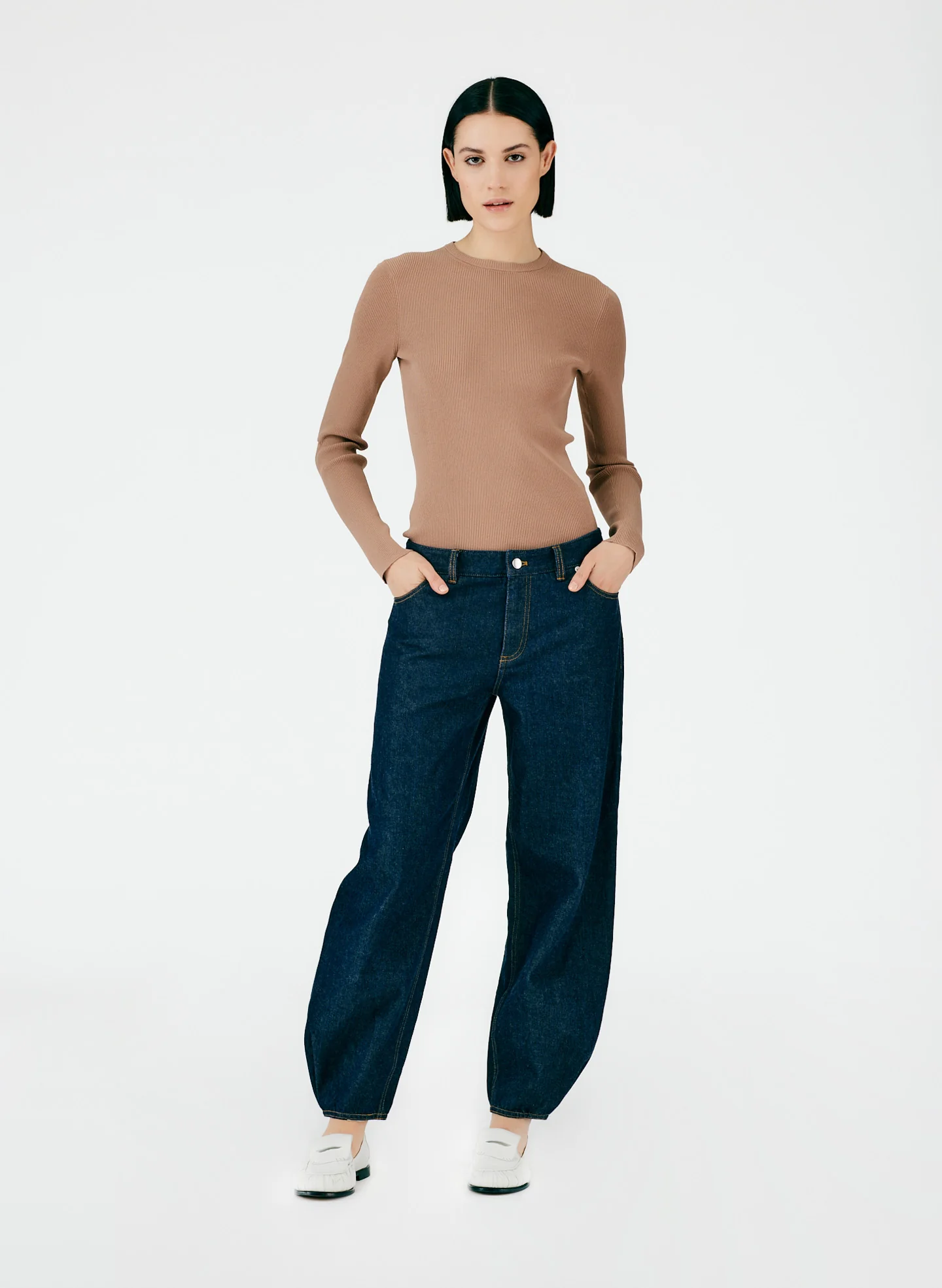 Giselle Slash Cutout Crewneck Pullover - Image 6