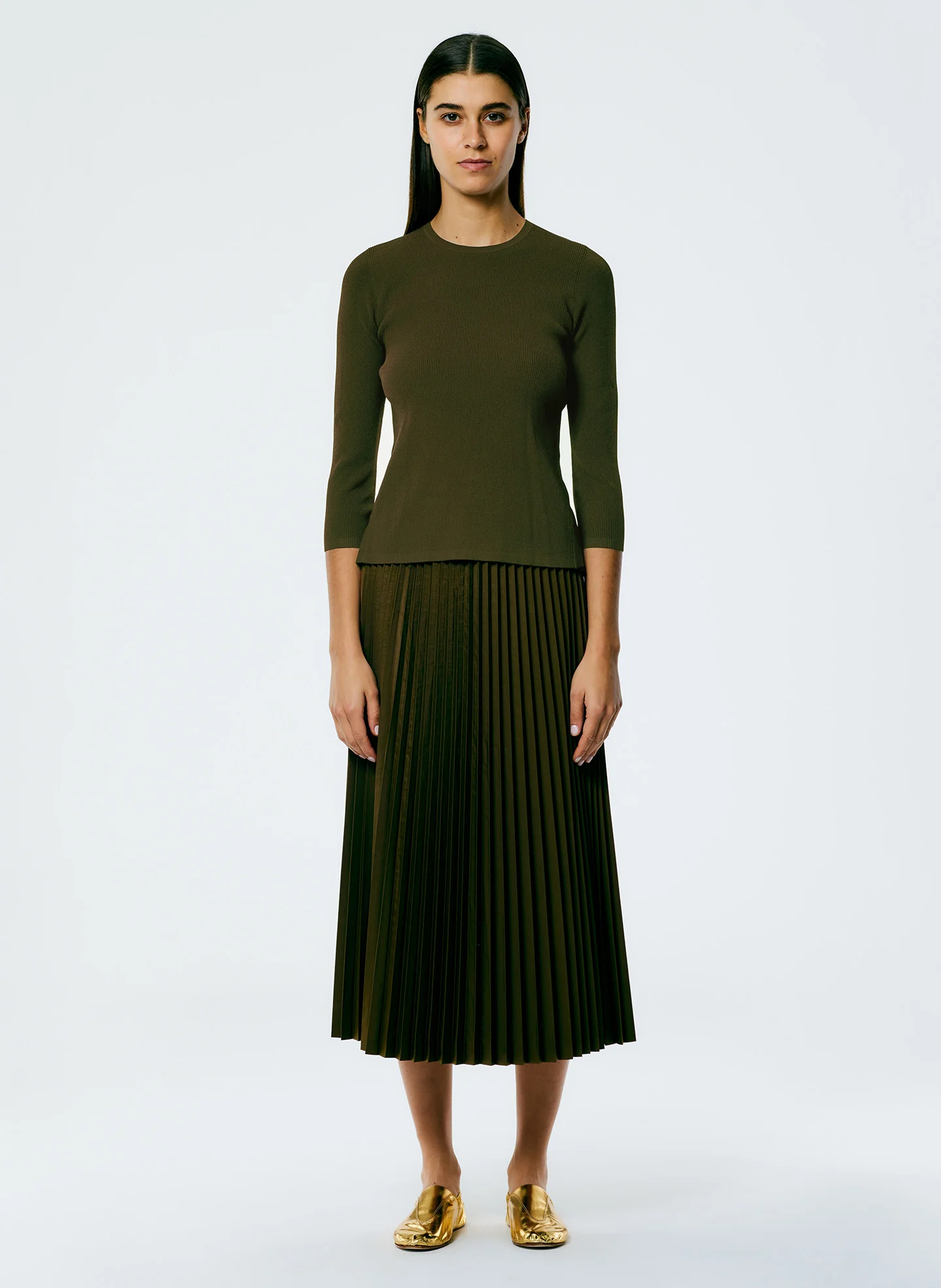 Giselle Stretch Sweater Circle Openback Pullover - Image 5