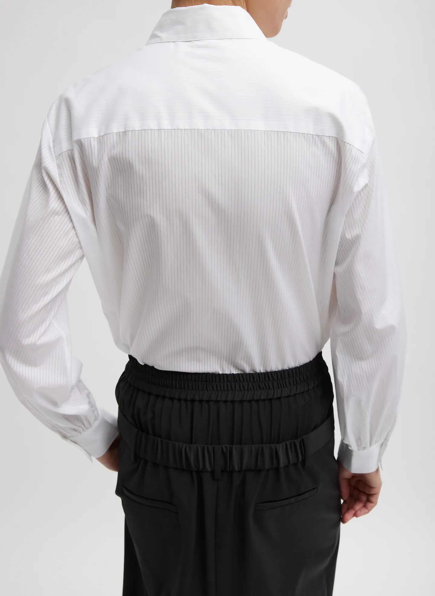Gossamer Stripe Bishop Sleeve Shirt - Image 3