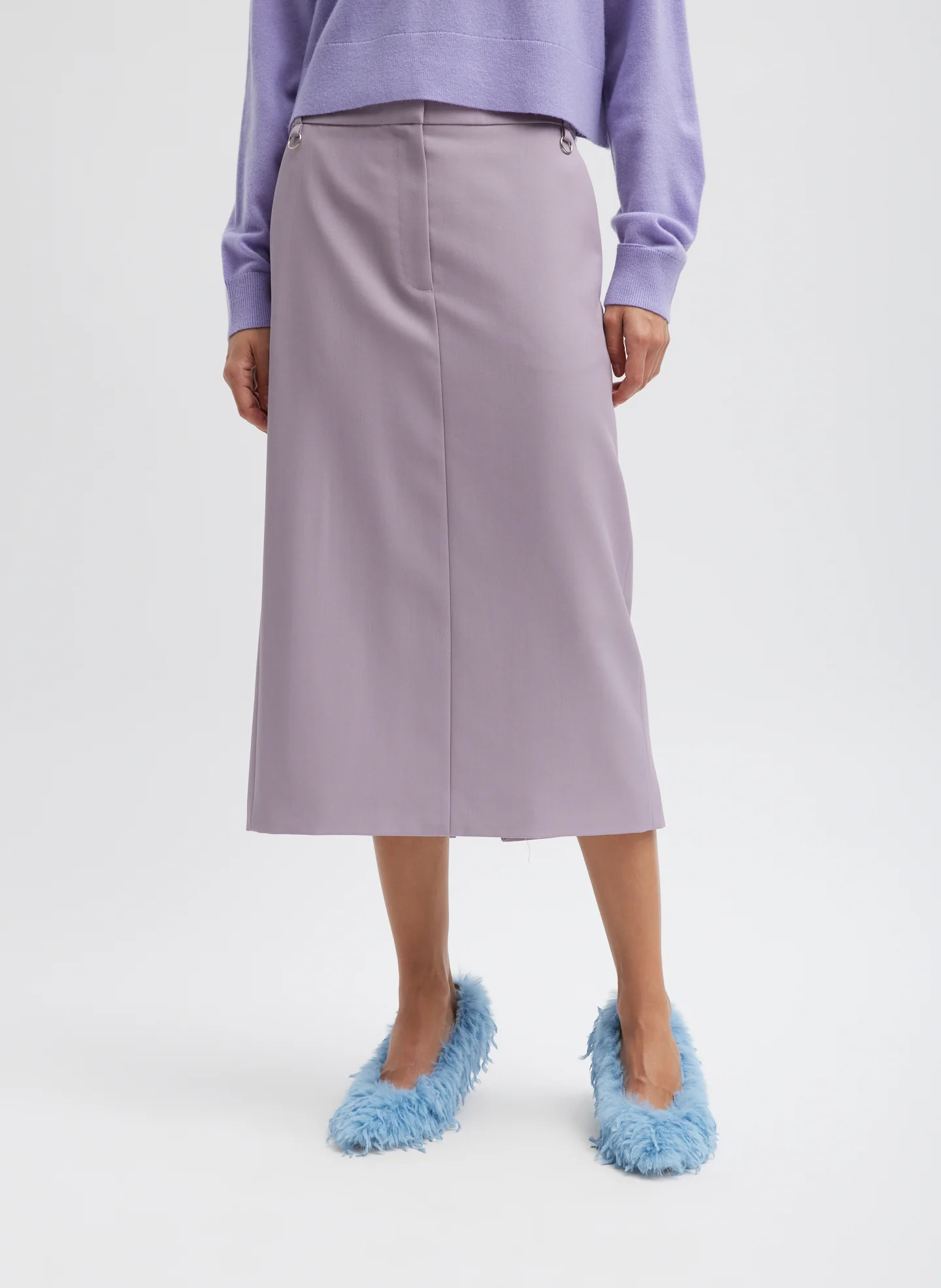 Grain De Poudre Convertible Pleated Skirt - Image 4