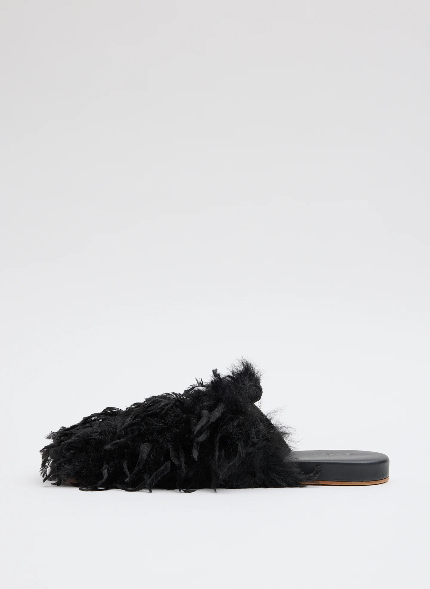 Faux Feather Granger Slide