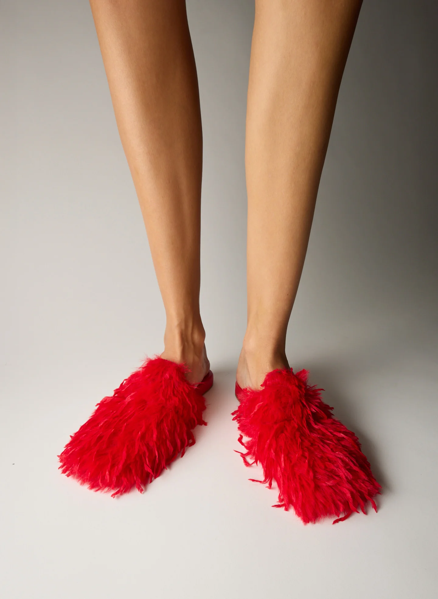 Faux Feather Granger Slide - Image 2