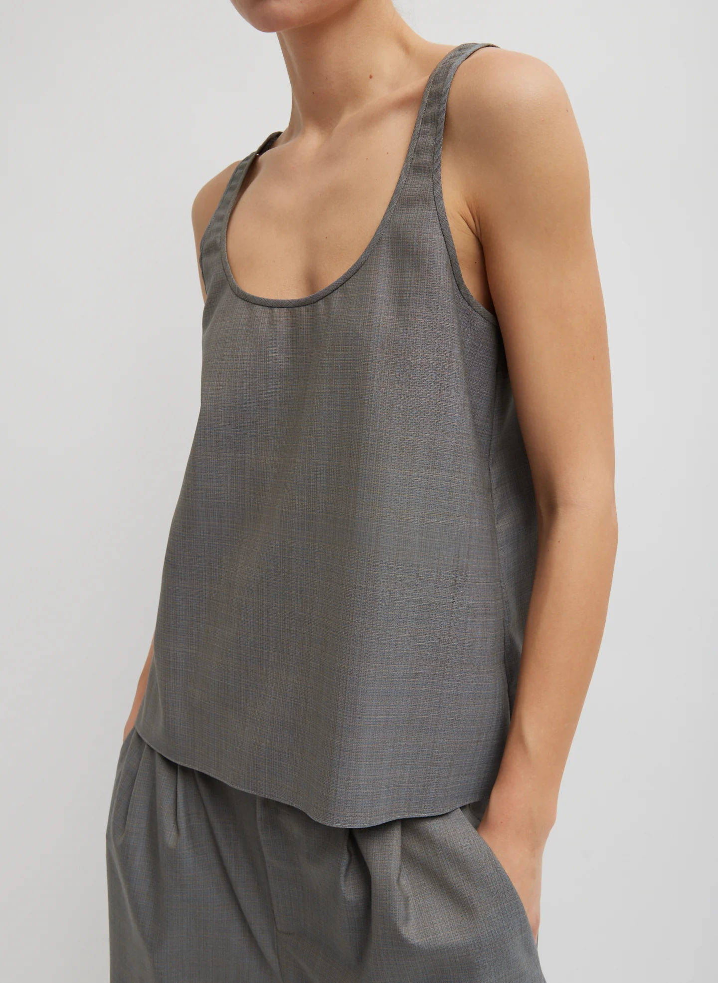 Grant Crossdye Suiting Tank Top