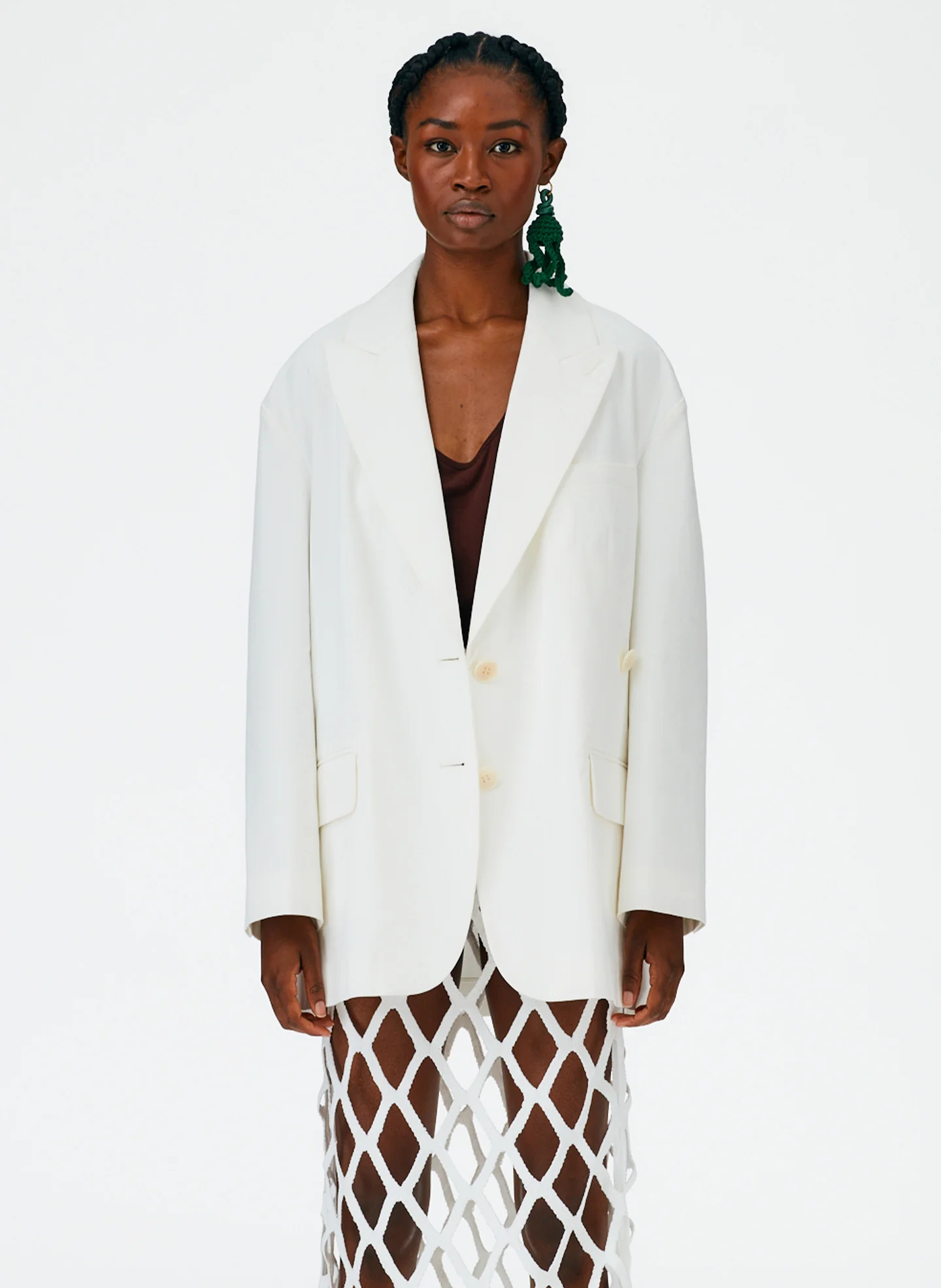 Handspun Cotton Liam Blazer