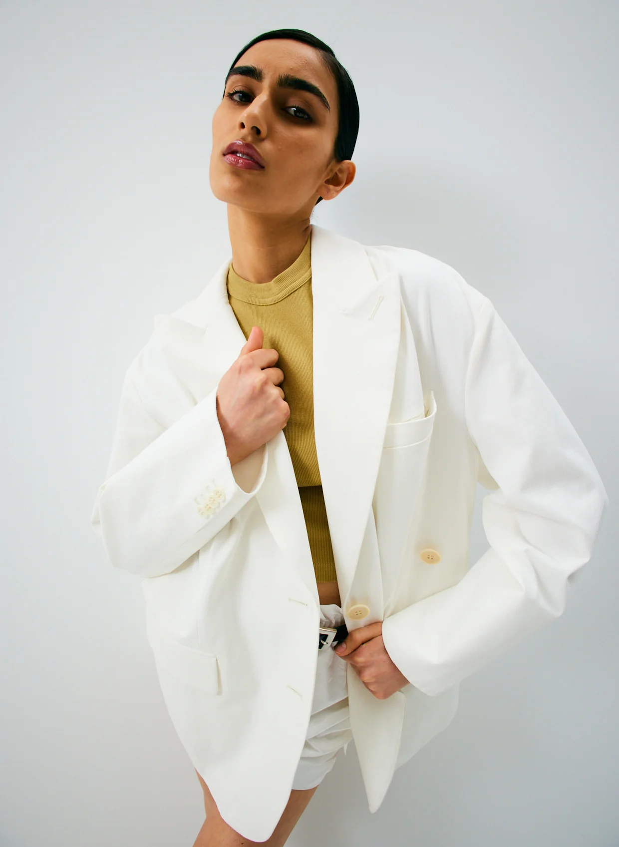 Handspun Cotton Liam Blazer - Image 2