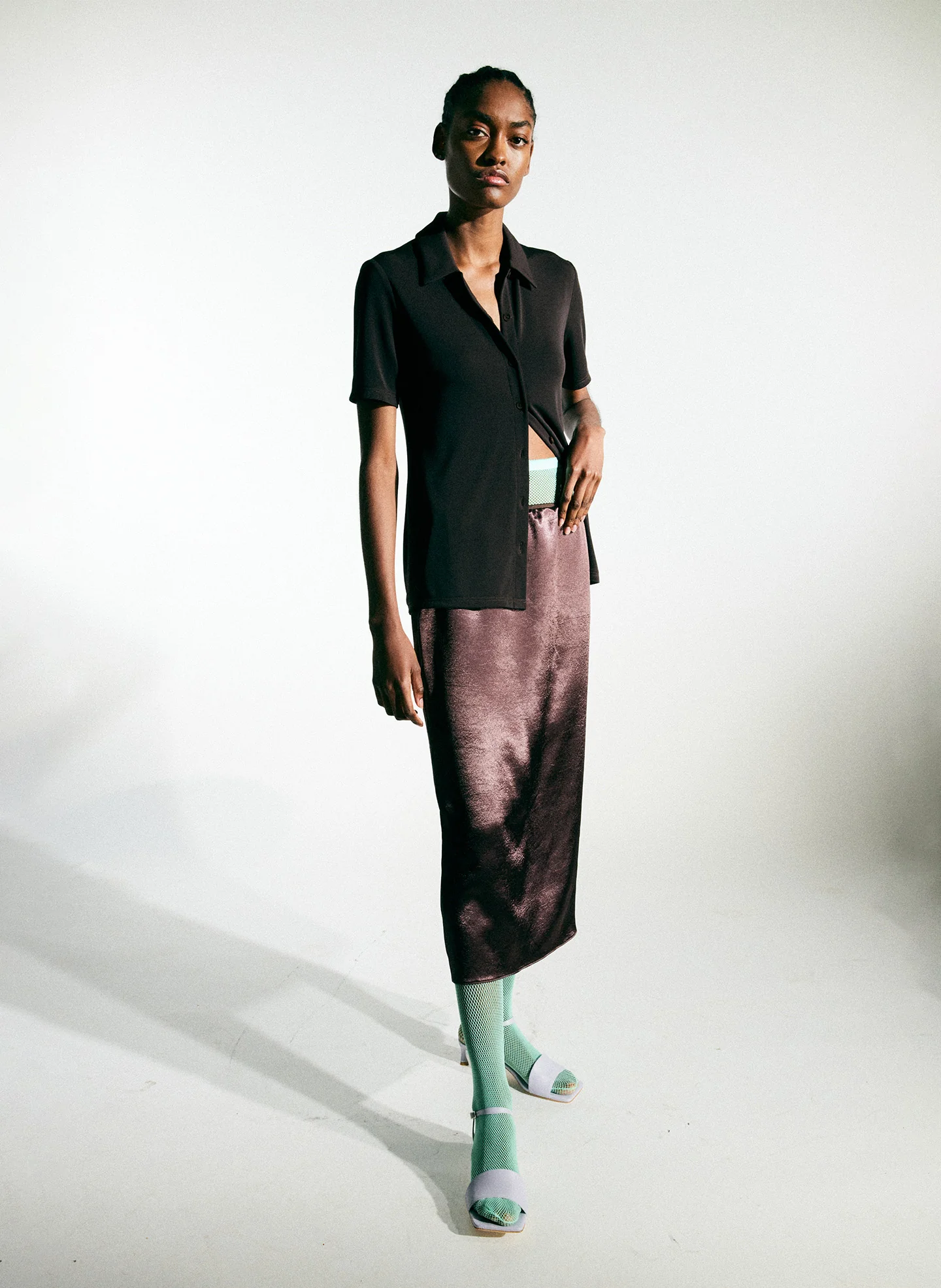 Harlow Jersey Slim Short Sleeve Shirt - Image 2