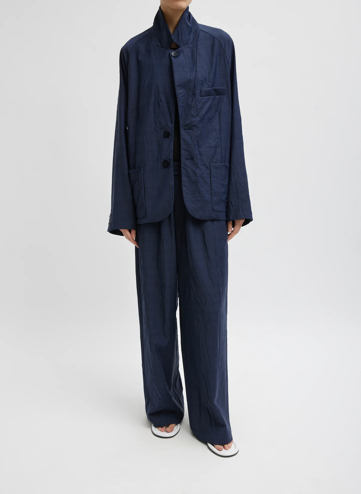 Harold Raglan Sleeve Blazer - Image 2