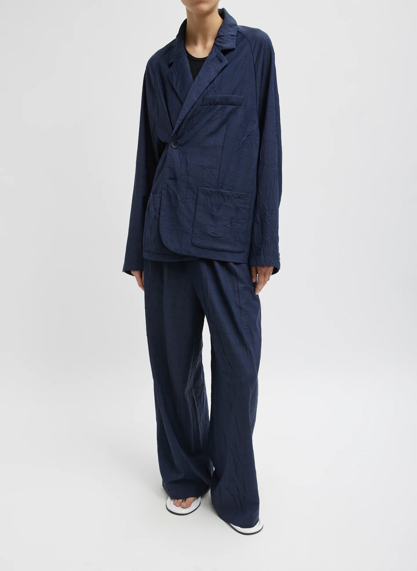 Harold Raglan Sleeve Blazer - Image 3