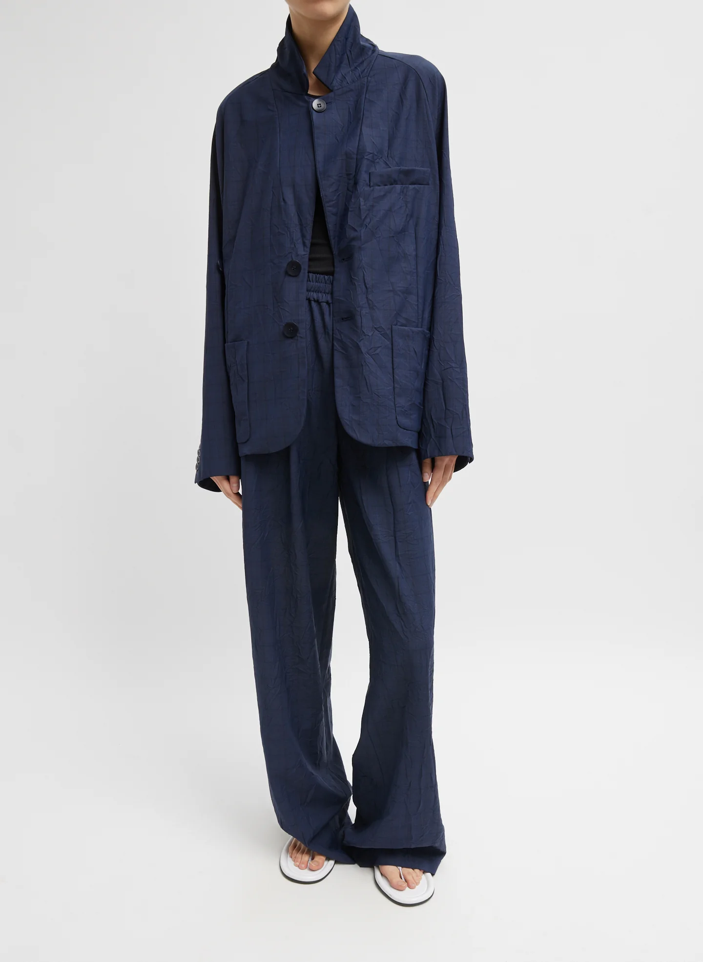 Harold Raglan Sleeve Blazer - Image 4