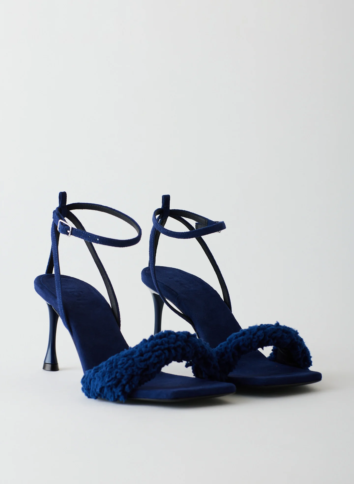 Hugh Suede & Faux Shearling Sandal - Image 6
