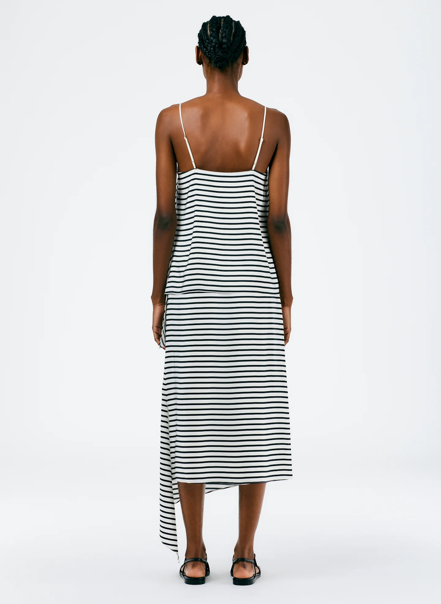 Identity Stripe Pencil Skirt - Image 3