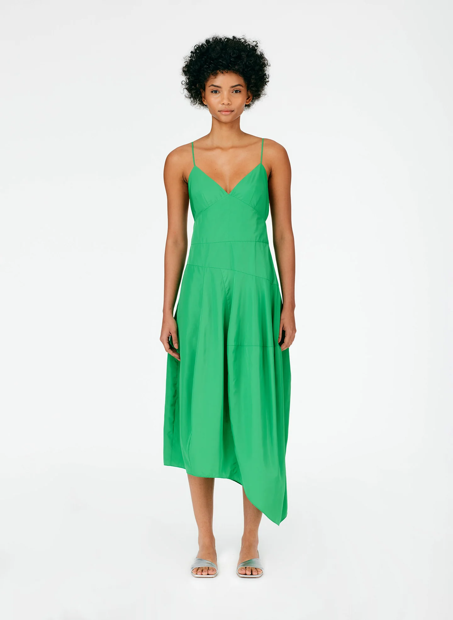 Italian Sporty Nylon Cami Dress