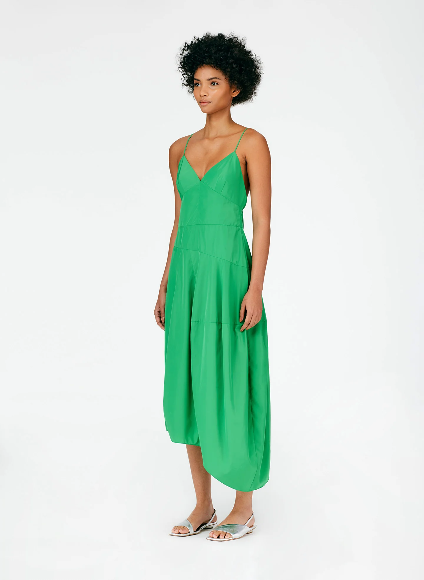 Italian Sporty Nylon Cami Dress - Image 2