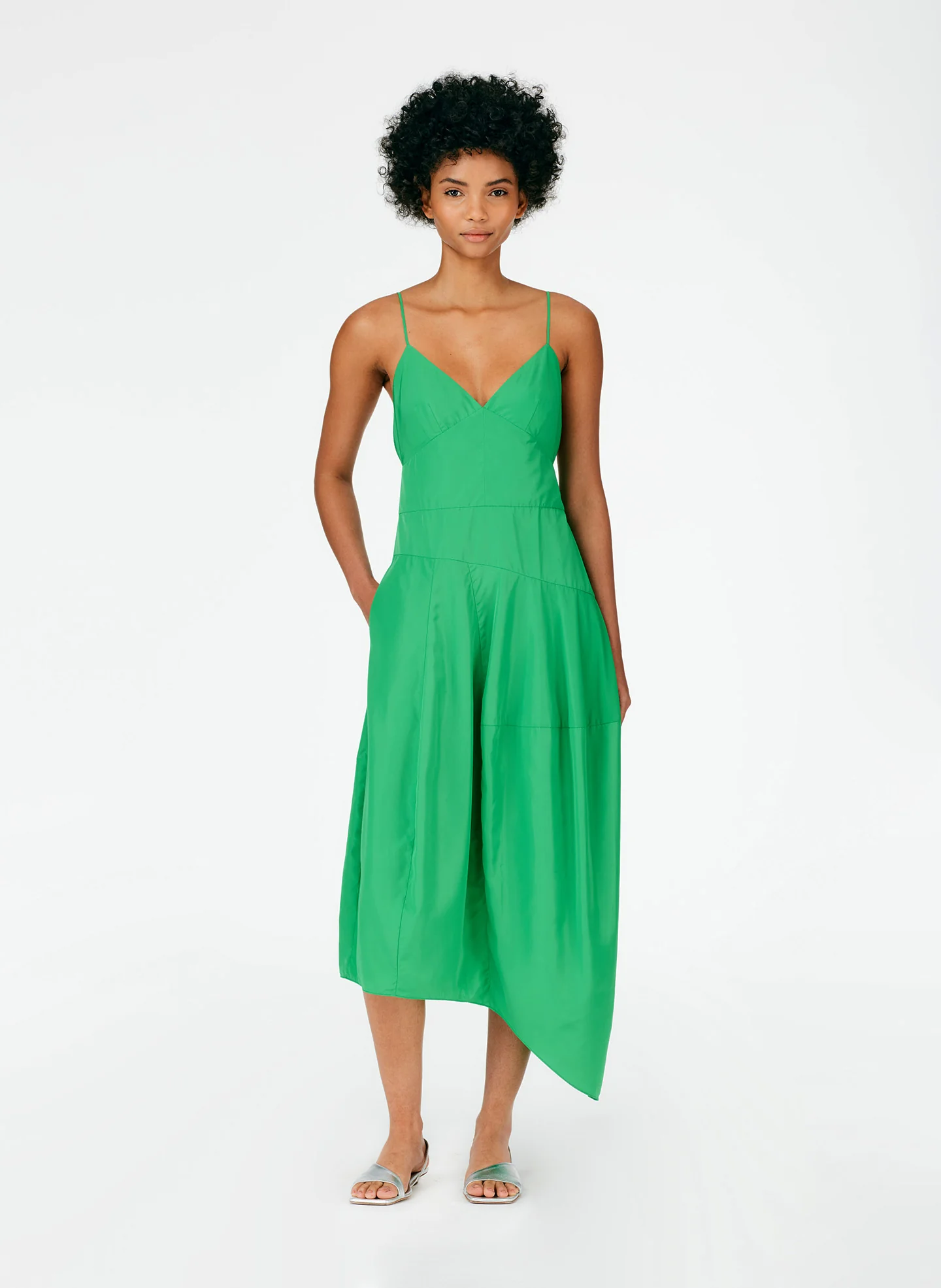 Italian Sporty Nylon Cami Dress - Image 5