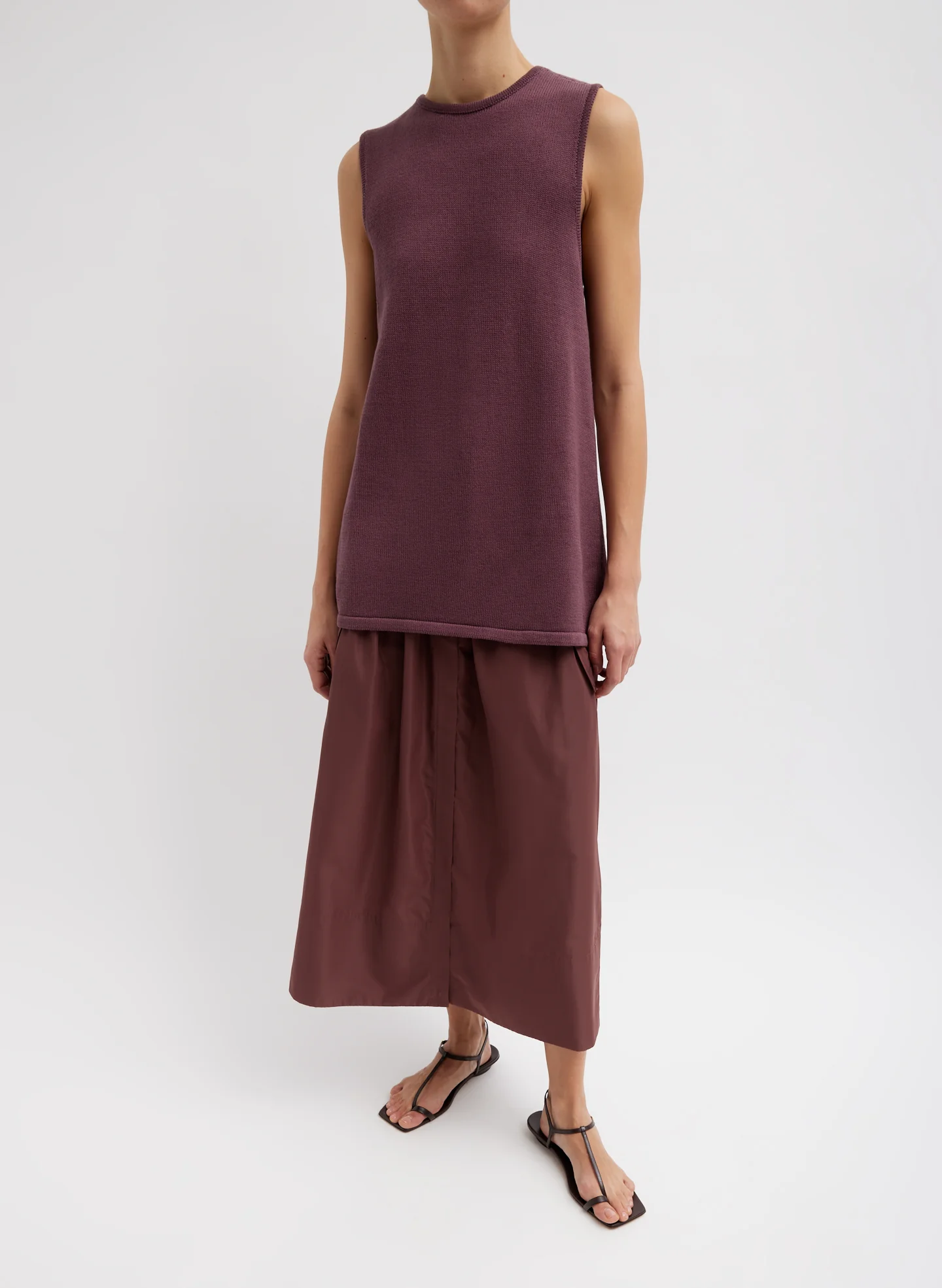 Italian Sporty Nylon Full Skirt - Image 5