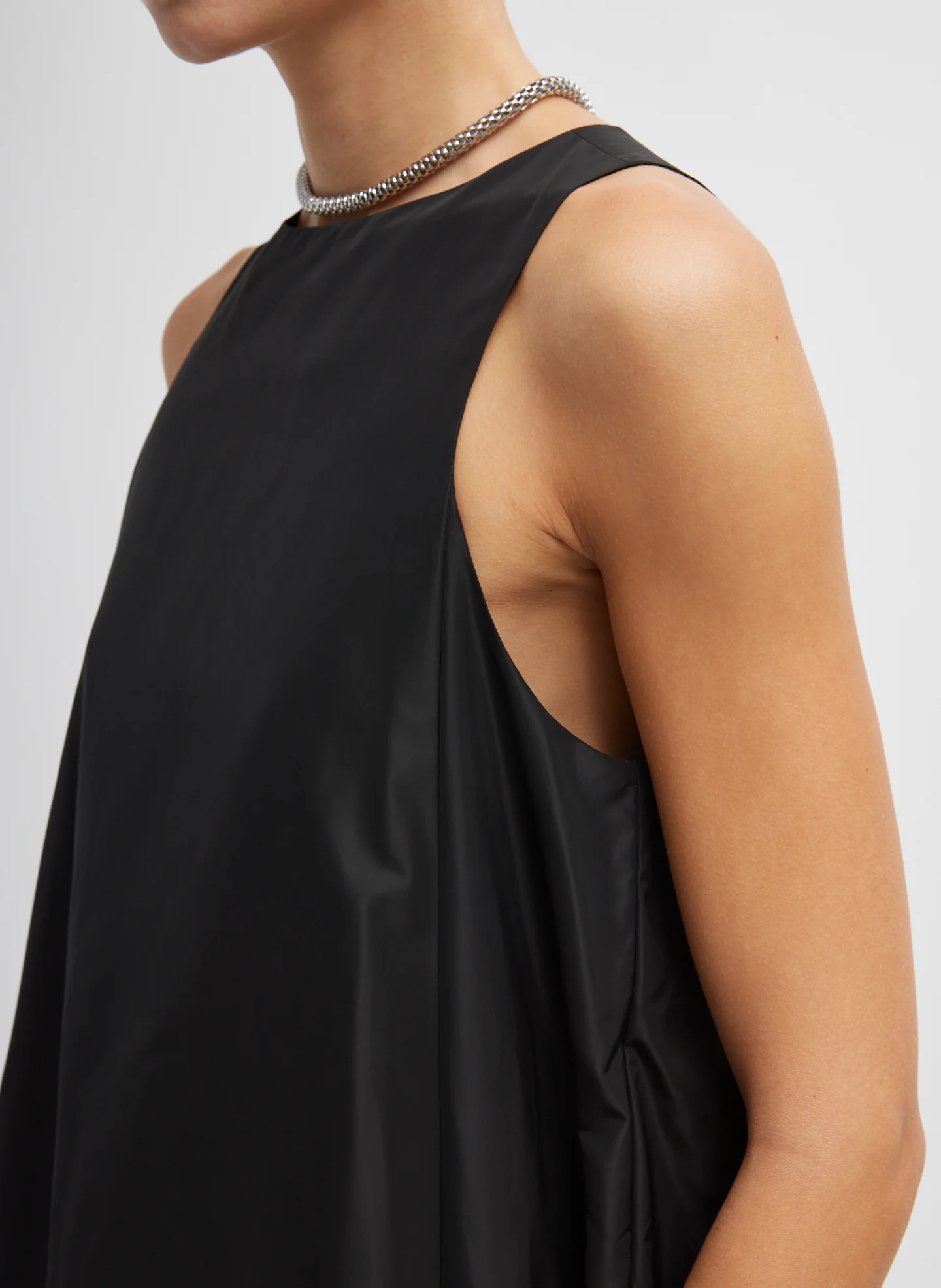 Italian Sporty Nylon Jalouise Dress - Image 2