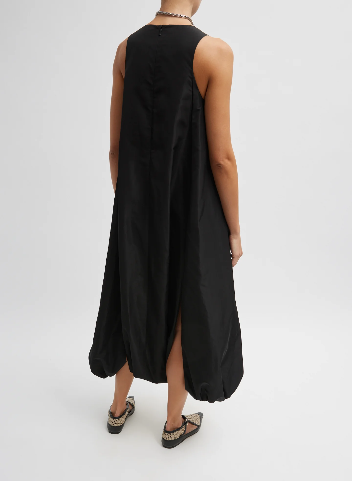 Italian Sporty Nylon Jalouise Dress - Image 5