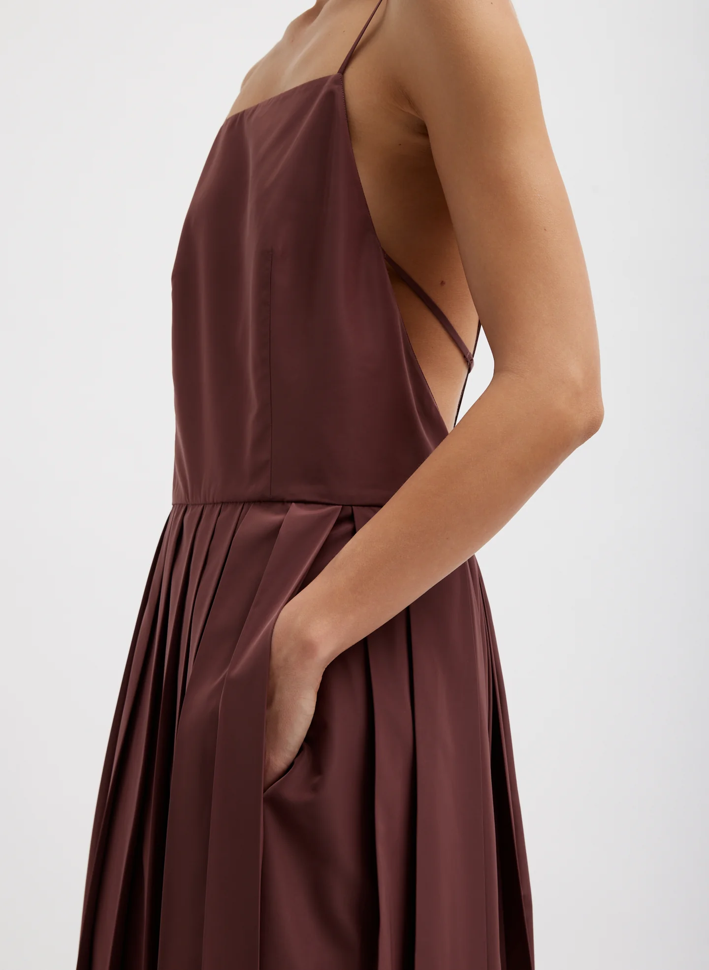 Italian Sporty Nylon Overall Dress - Image 4