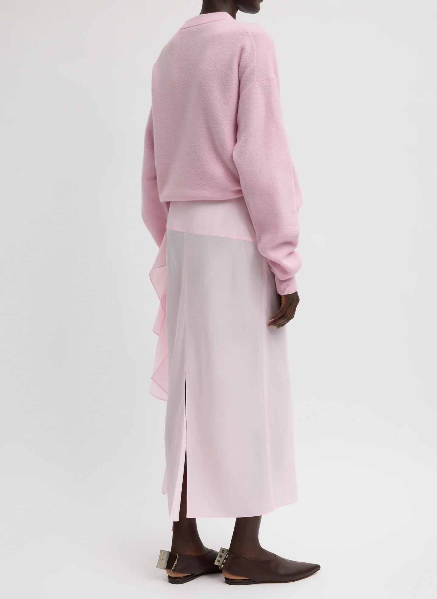 Italian Sporty Nylon Ribbon Skirt - Image 4