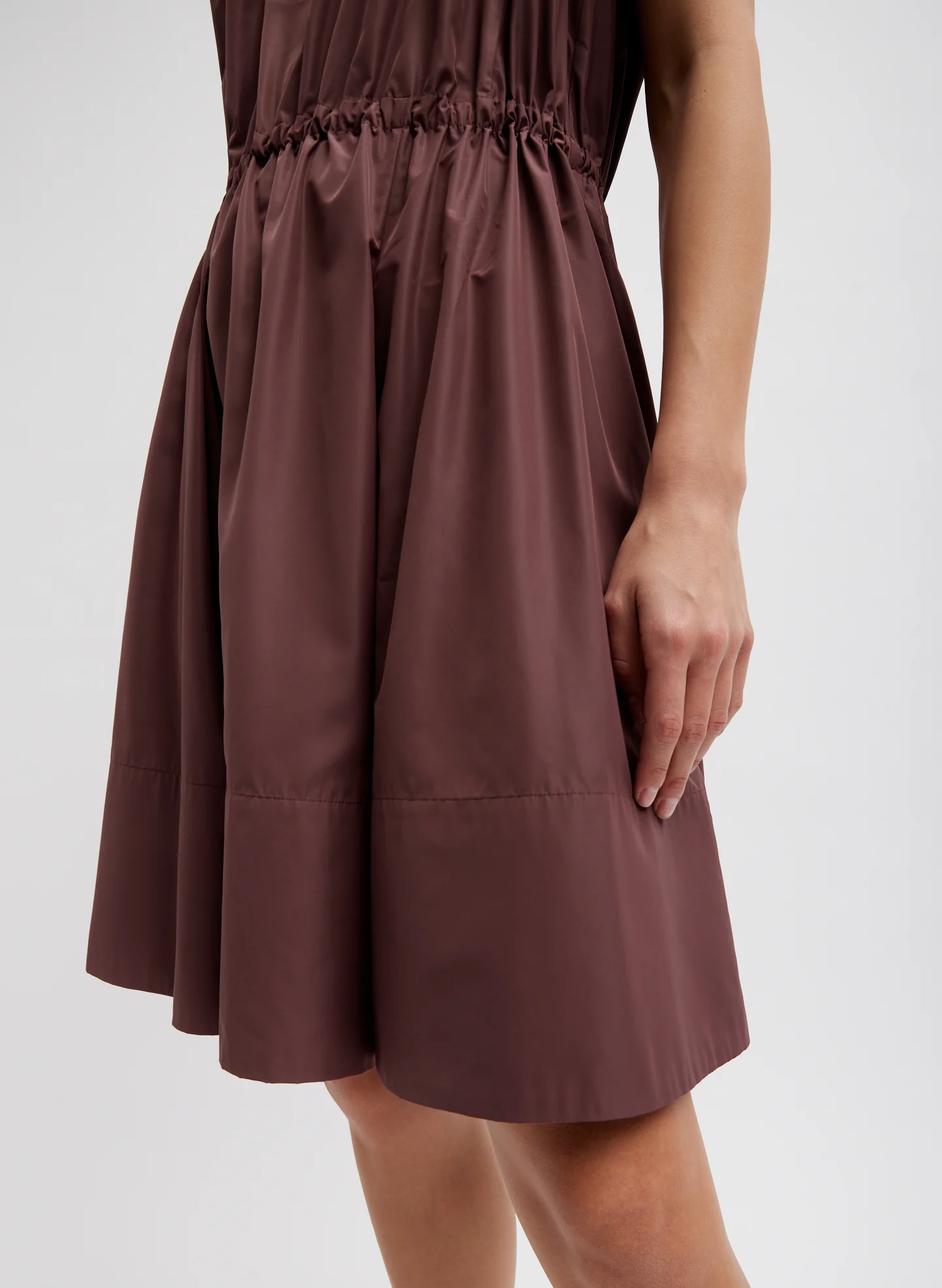 Italian Sporty Nylon Short Tank Dress - Image 2