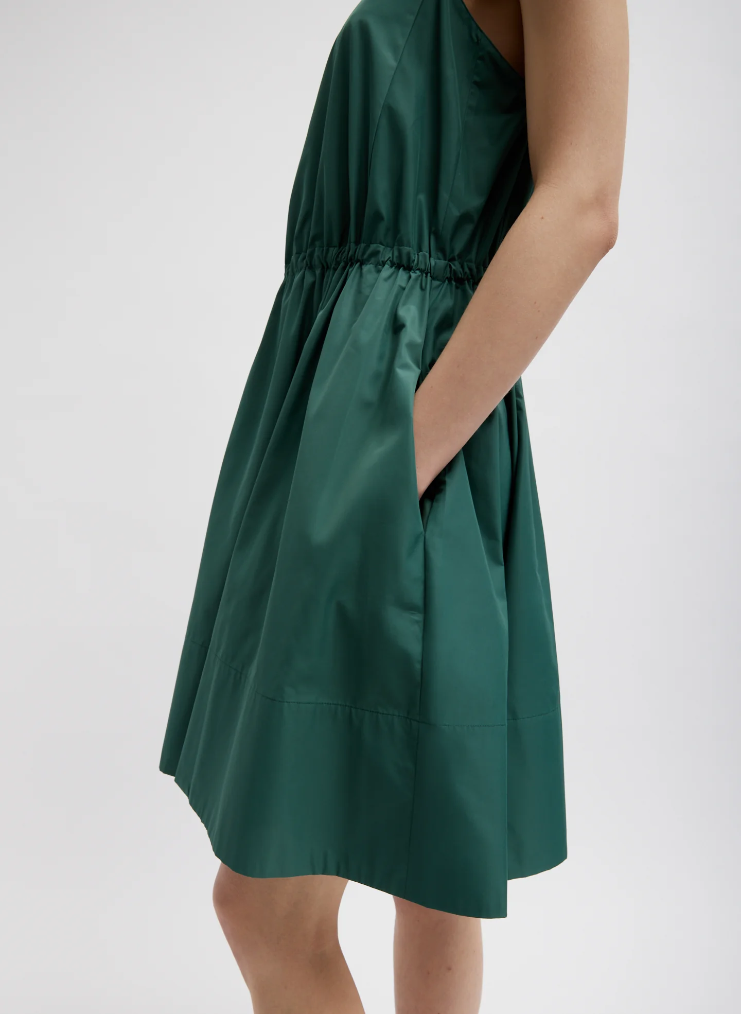 Italian Sporty Nylon Short Tank Dress - Image 2