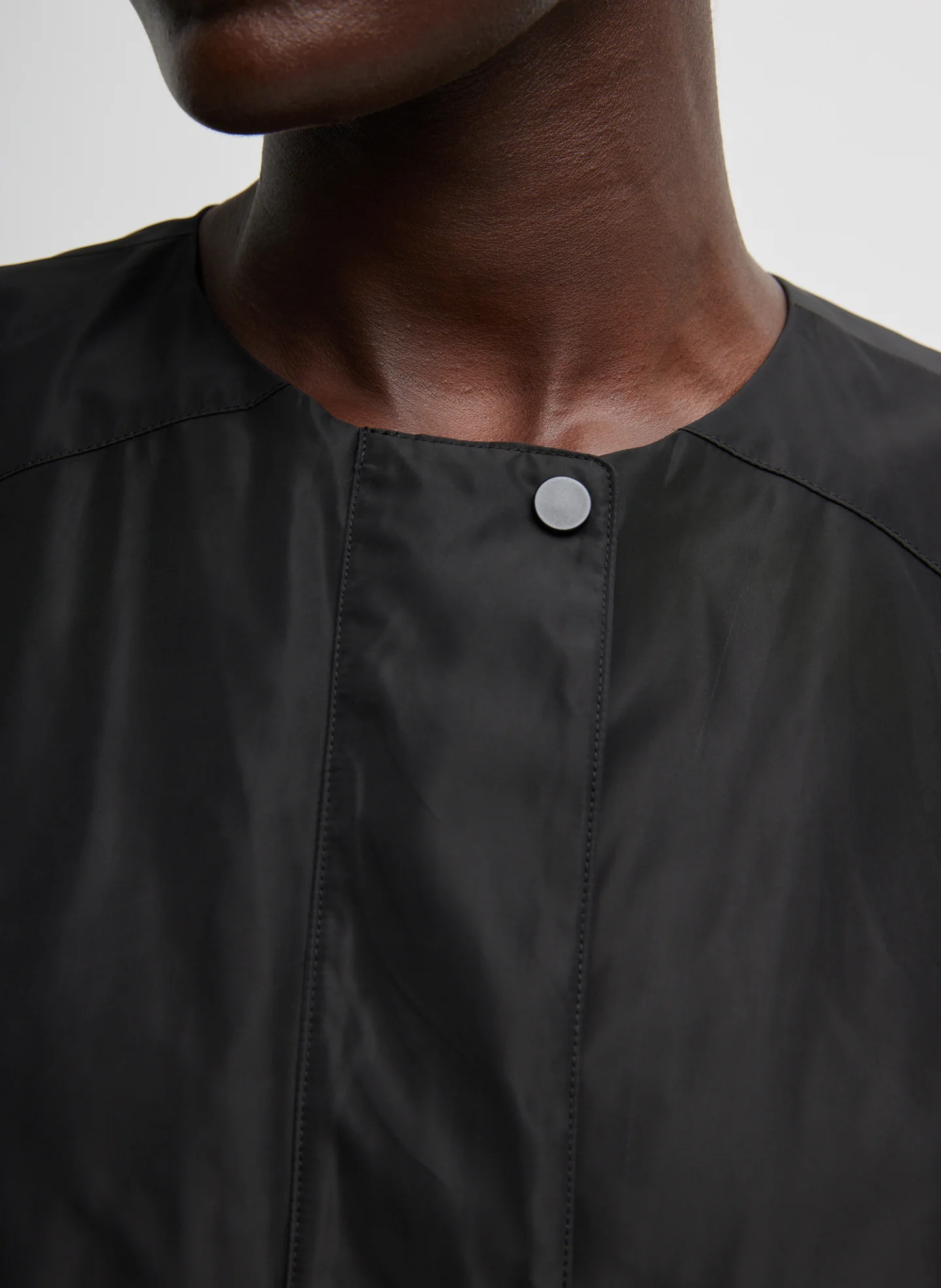 Italian Sporty Nylon Sleeveless Blousant Vest - Image 2