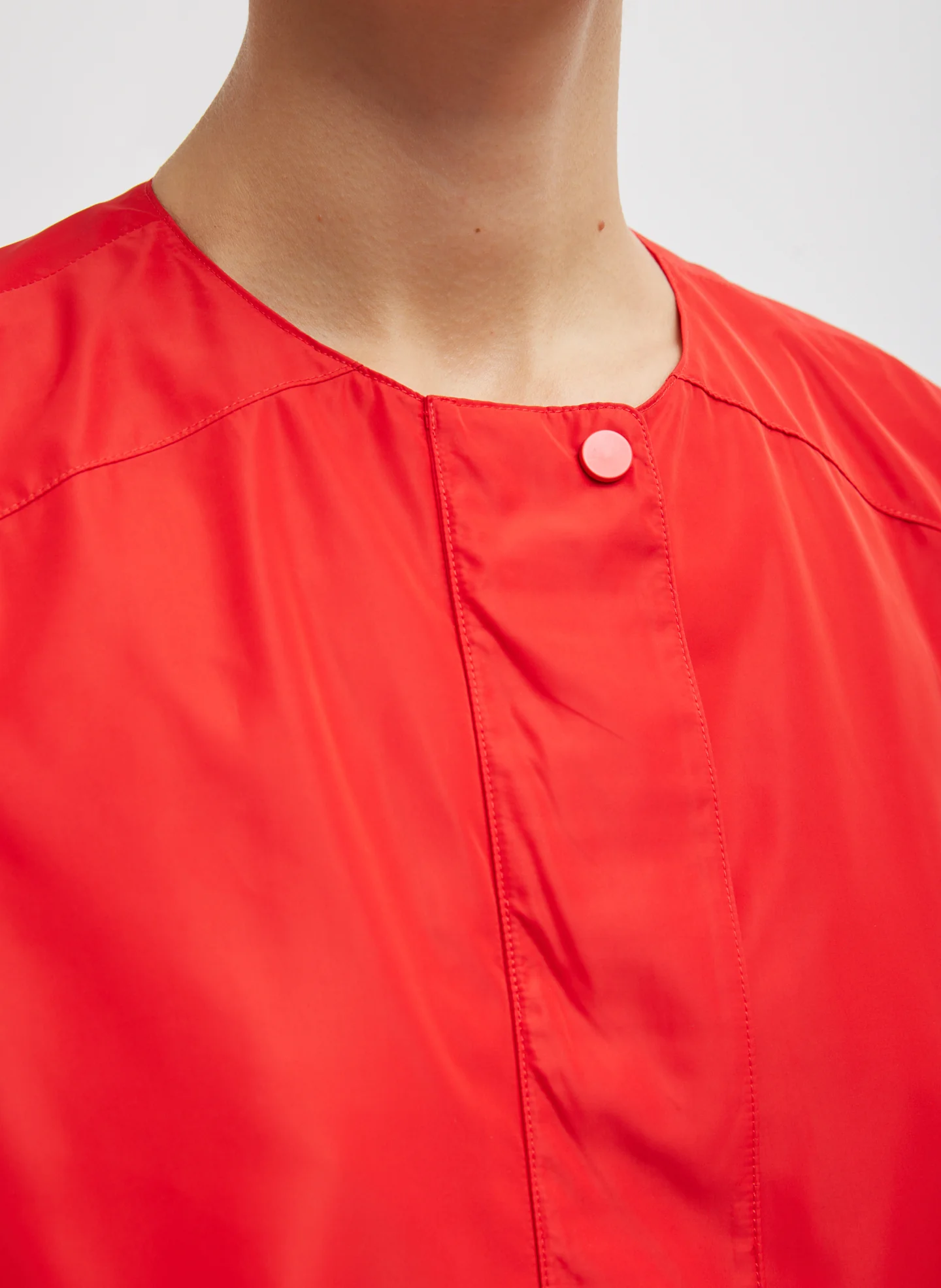 Italian Sporty Nylon Sleeveless Blousant Vest - Image 3