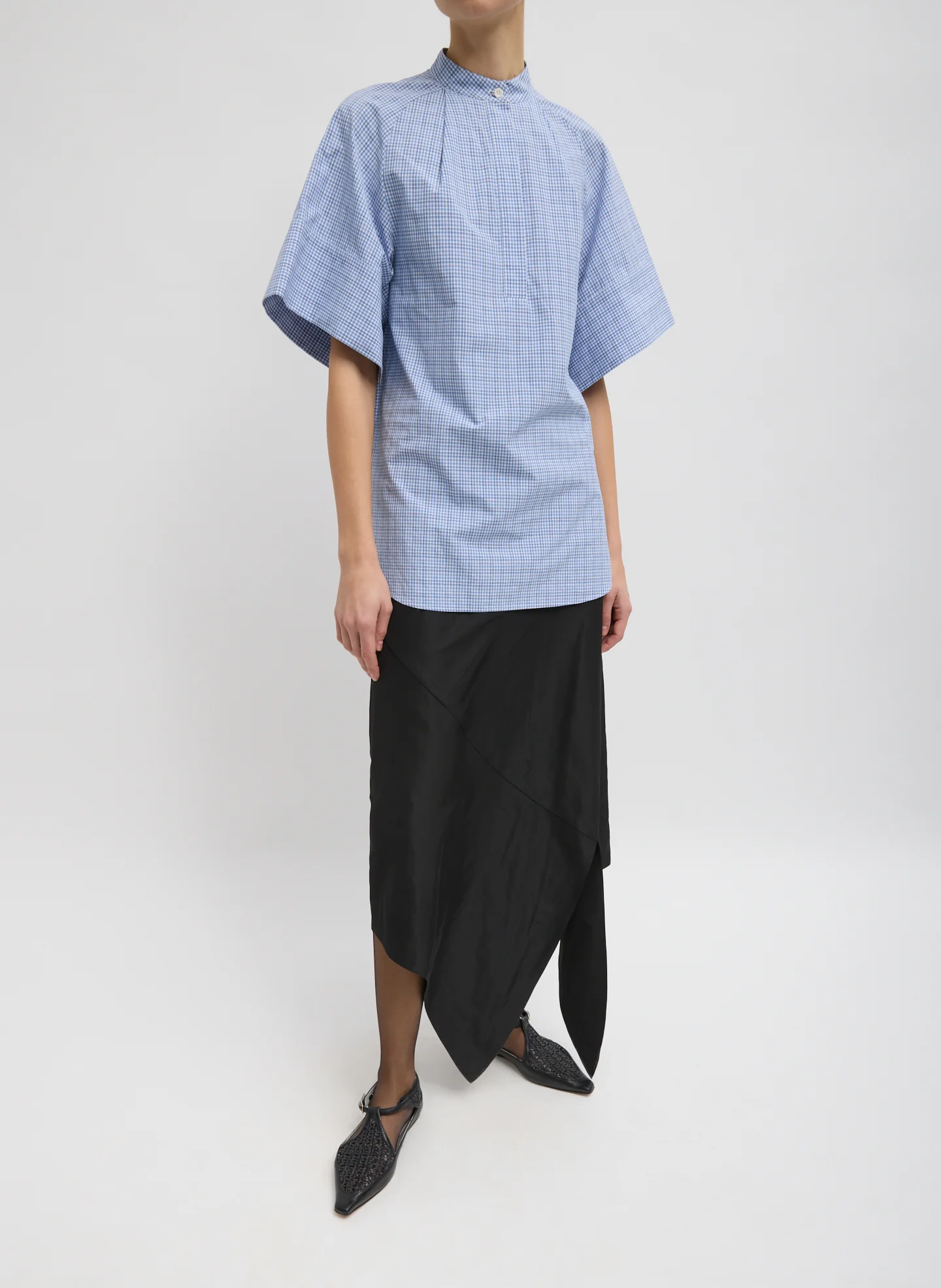 Italian Sporty Nylon Tie Skirt
