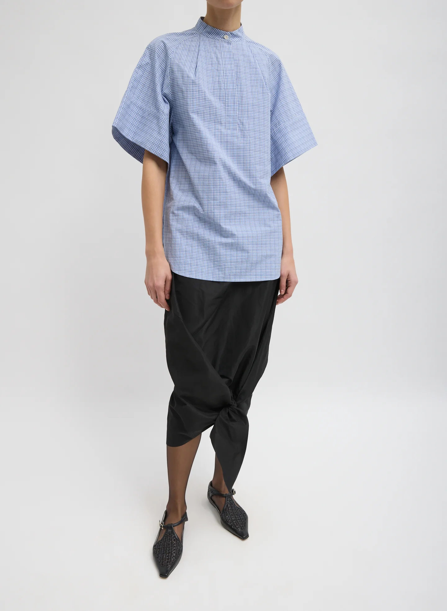 Italian Sporty Nylon Tie Skirt - Image 3