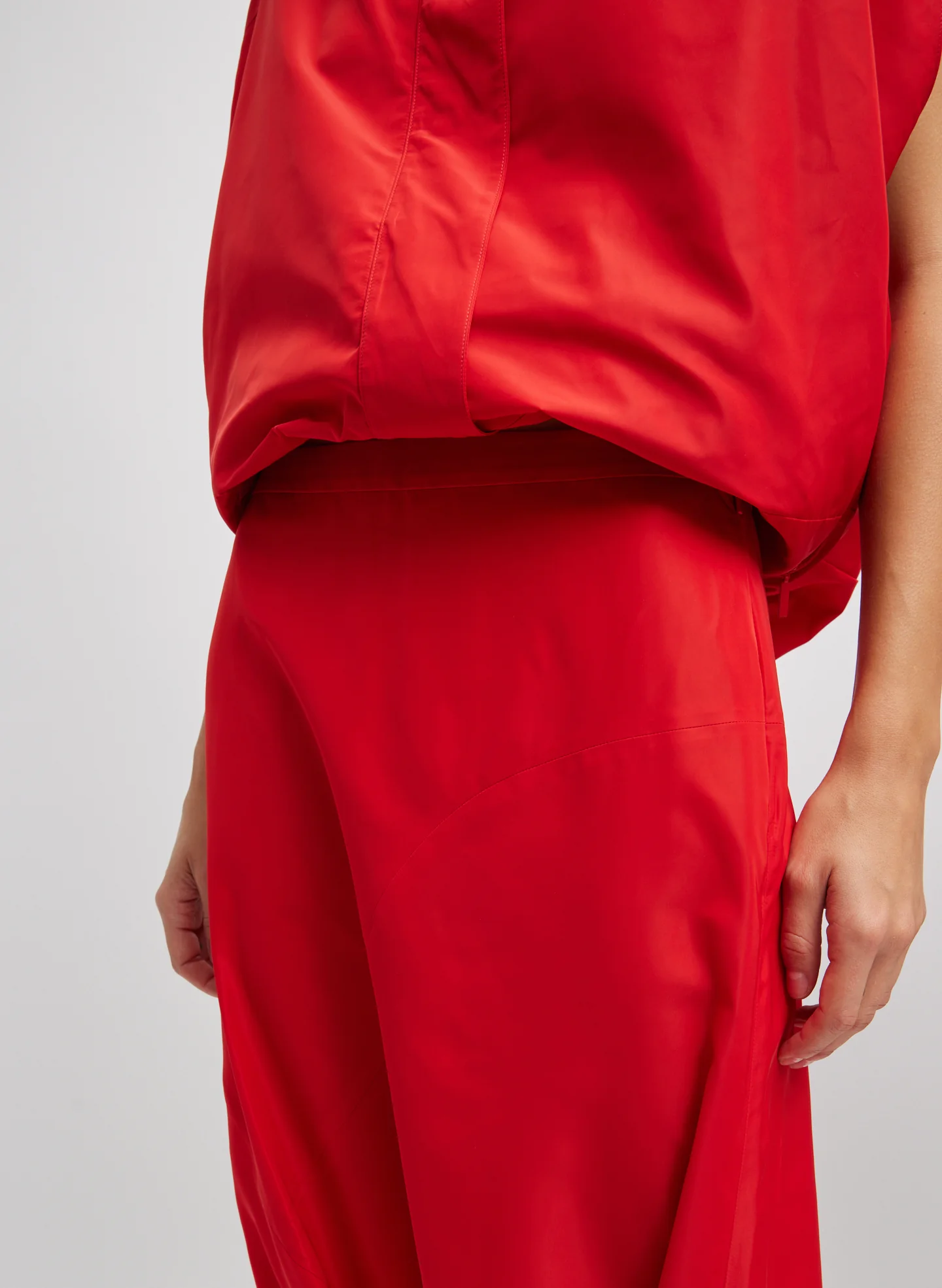Italian Sporty Nylon Tie Skirt - Image 3