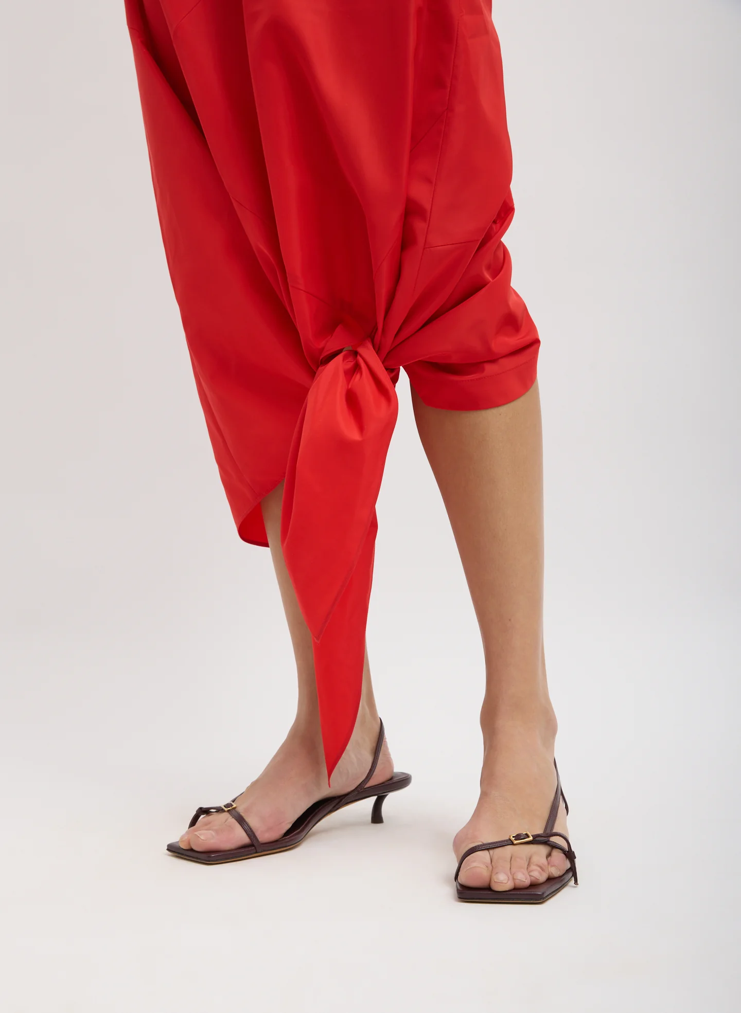 Italian Sporty Nylon Tie Skirt - Image 5