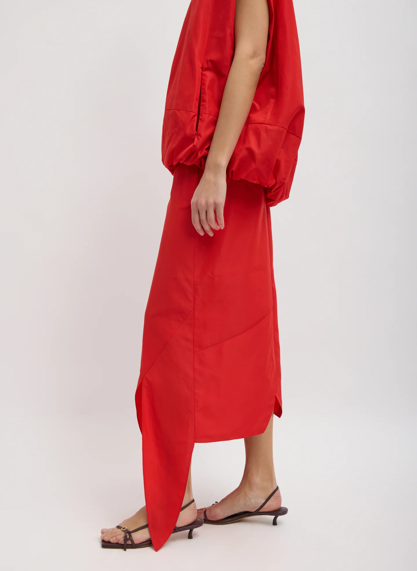 Italian Sporty Nylon Tie Skirt - Image 7