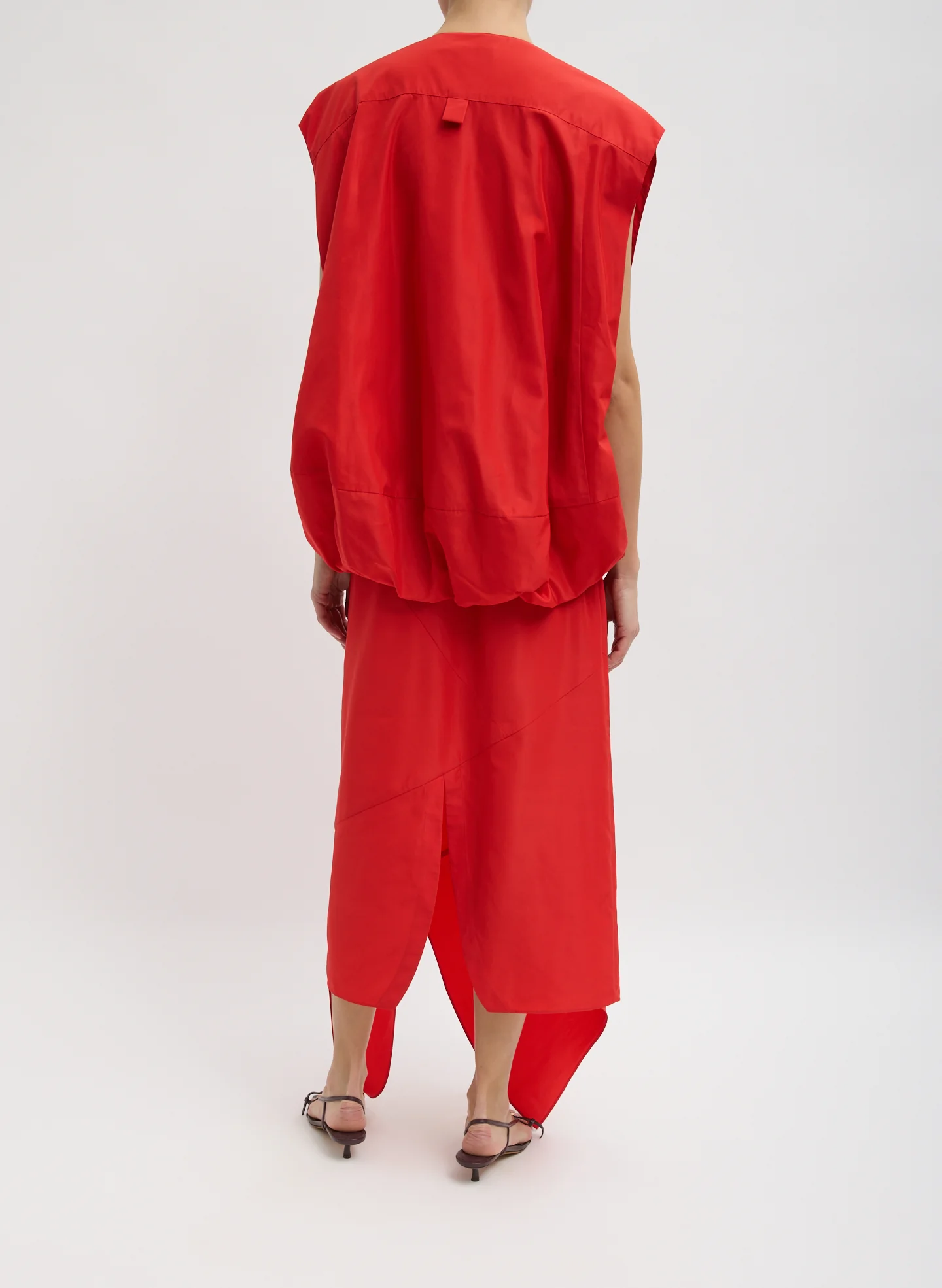 Italian Sporty Nylon Tie Skirt - Image 8