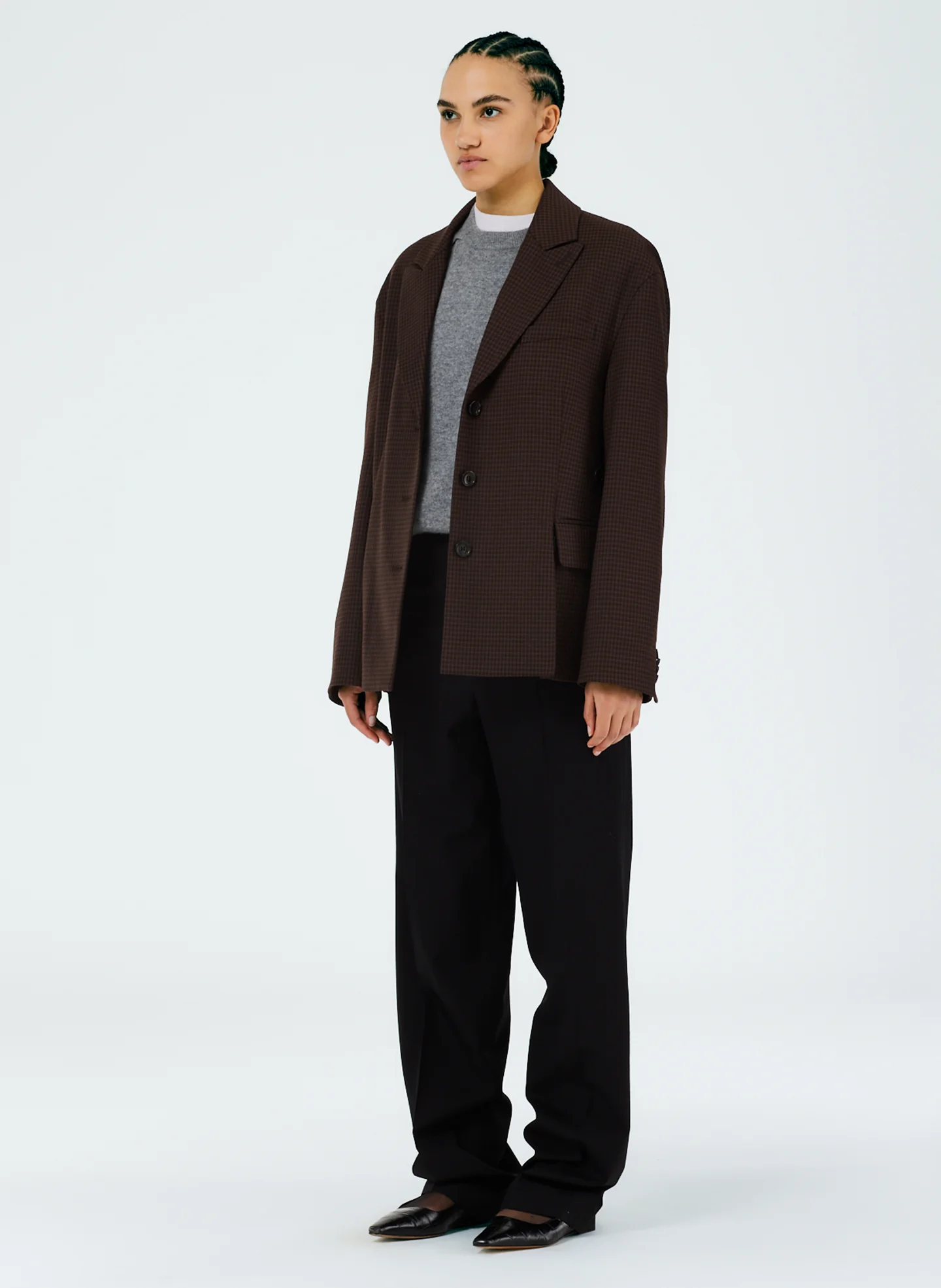 Jett Suiting Liam Blazer With Slit Zipper Detail - Image 2