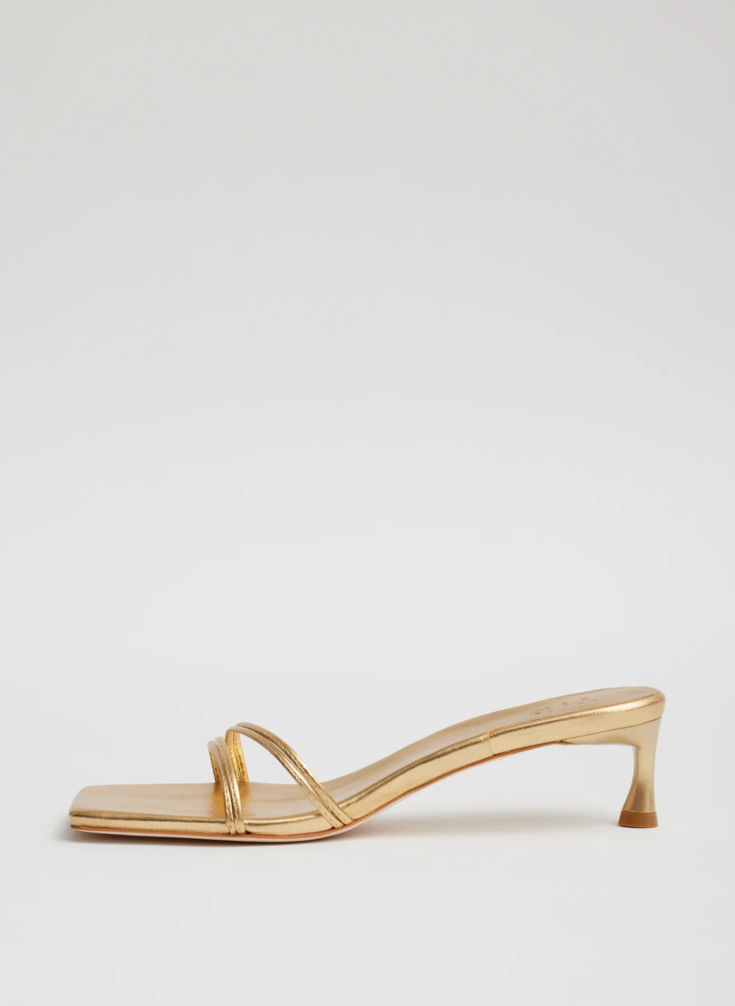 Metallic Nappa Jim Sandal