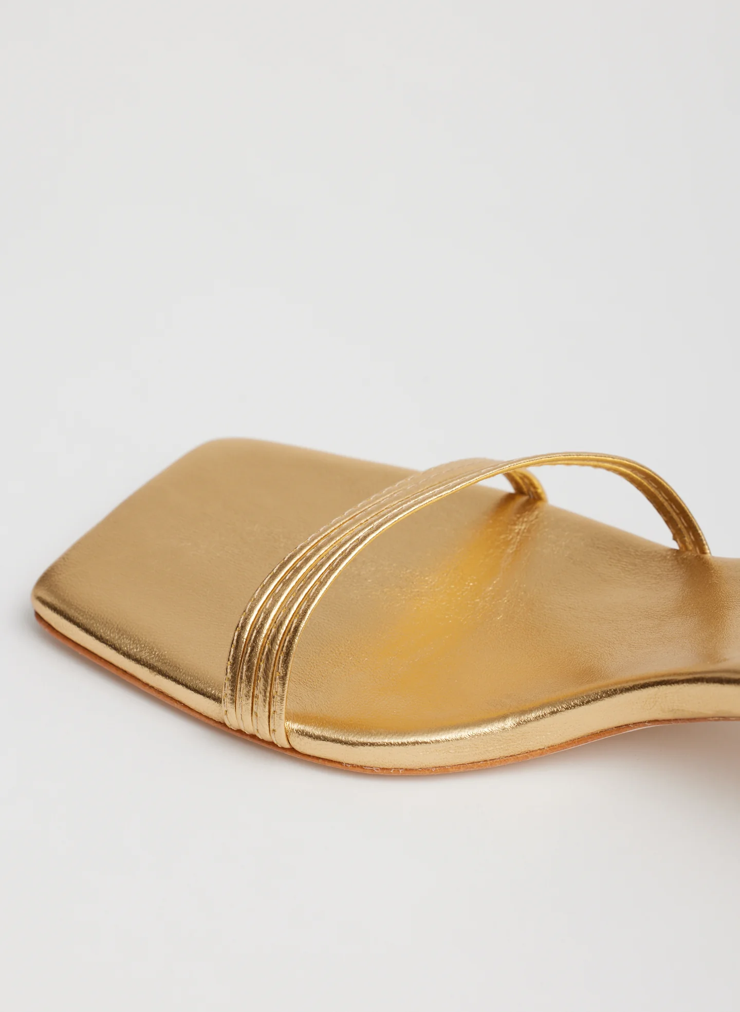 Metallic Nappa Jim Sandal - Image 7
