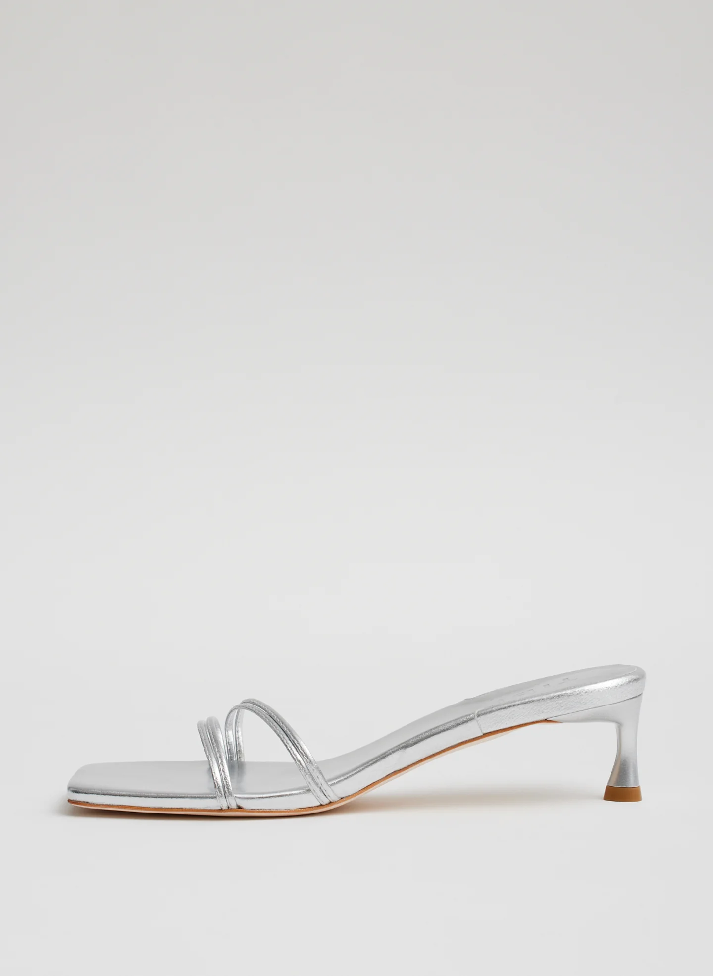Metallic Nappa Jim Sandal