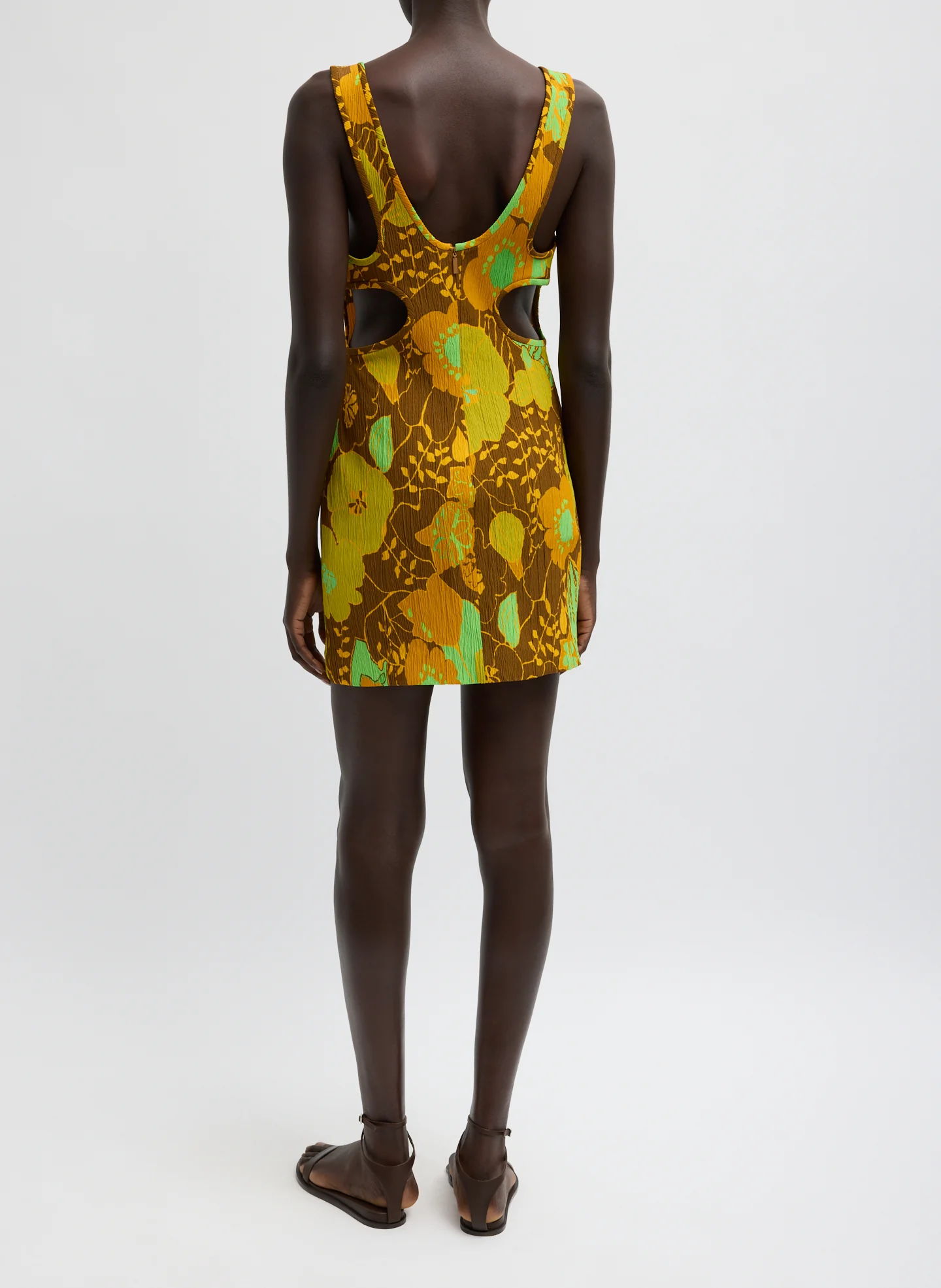 Kamara Print Racerback Short Dress - Image 4