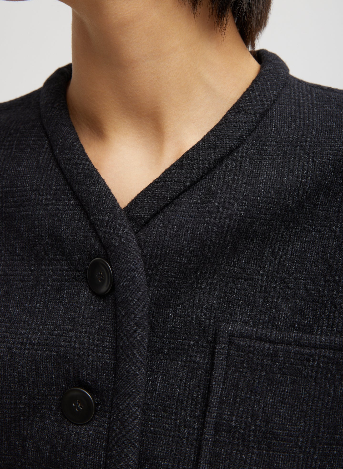 Kian Glenplaid Blousant Vest - Image 3