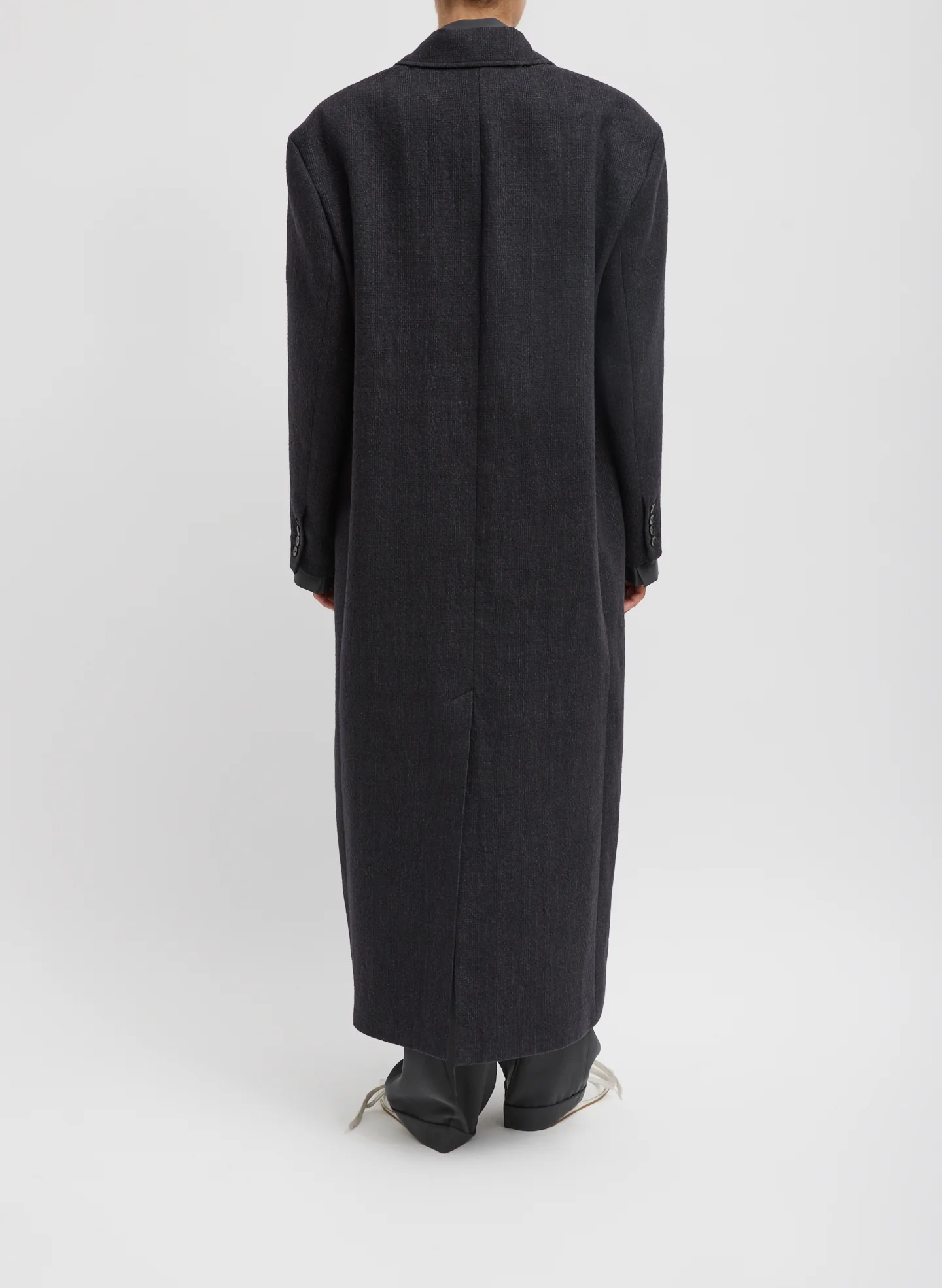 Kian Glenplaid Maxi Tux Coat - Image 7