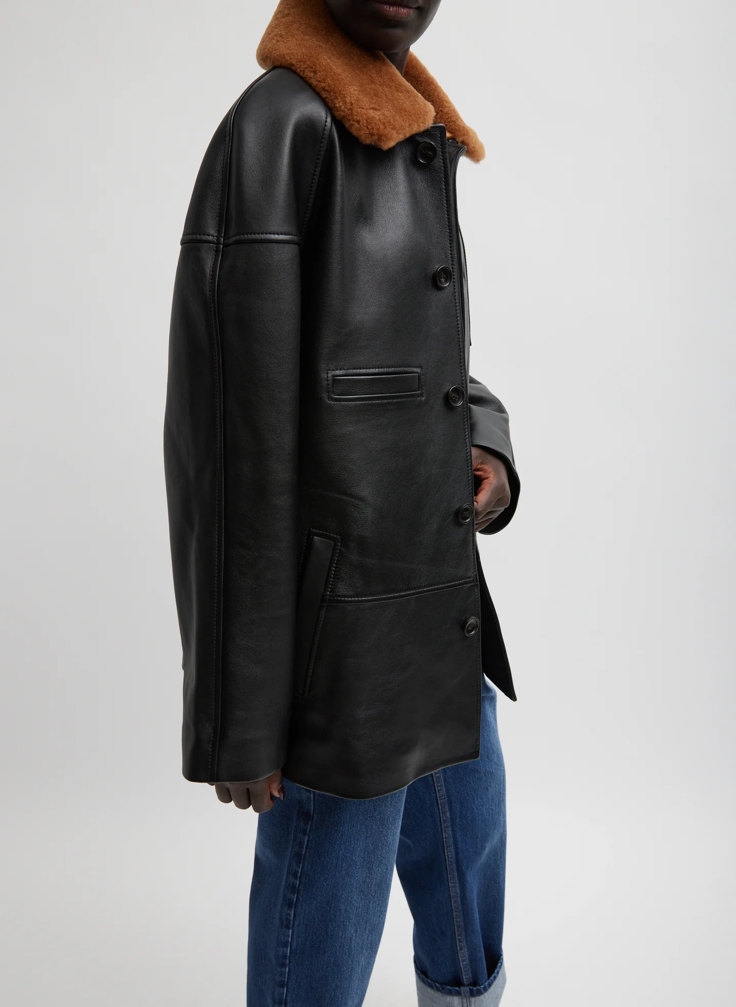 Leather Carcoat - Image 3
