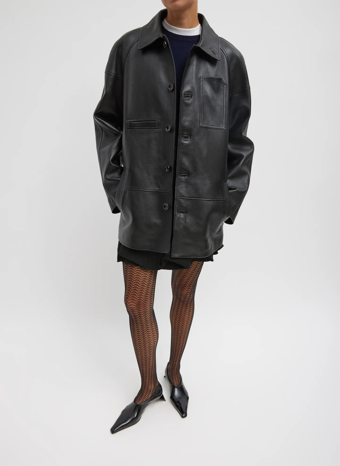 Leather Carcoat - Image 7