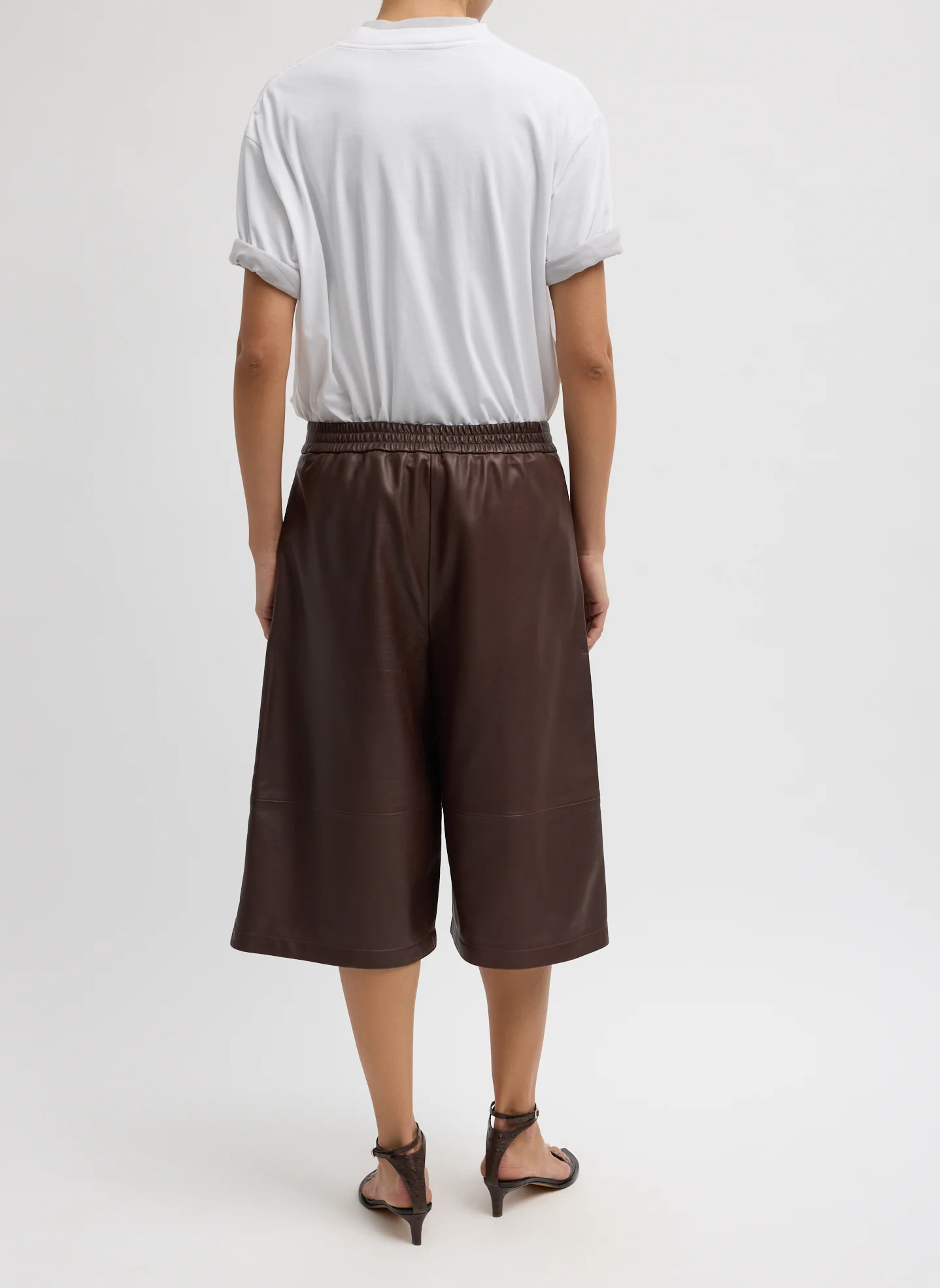 Leather Relaxed Long Short - Image 4