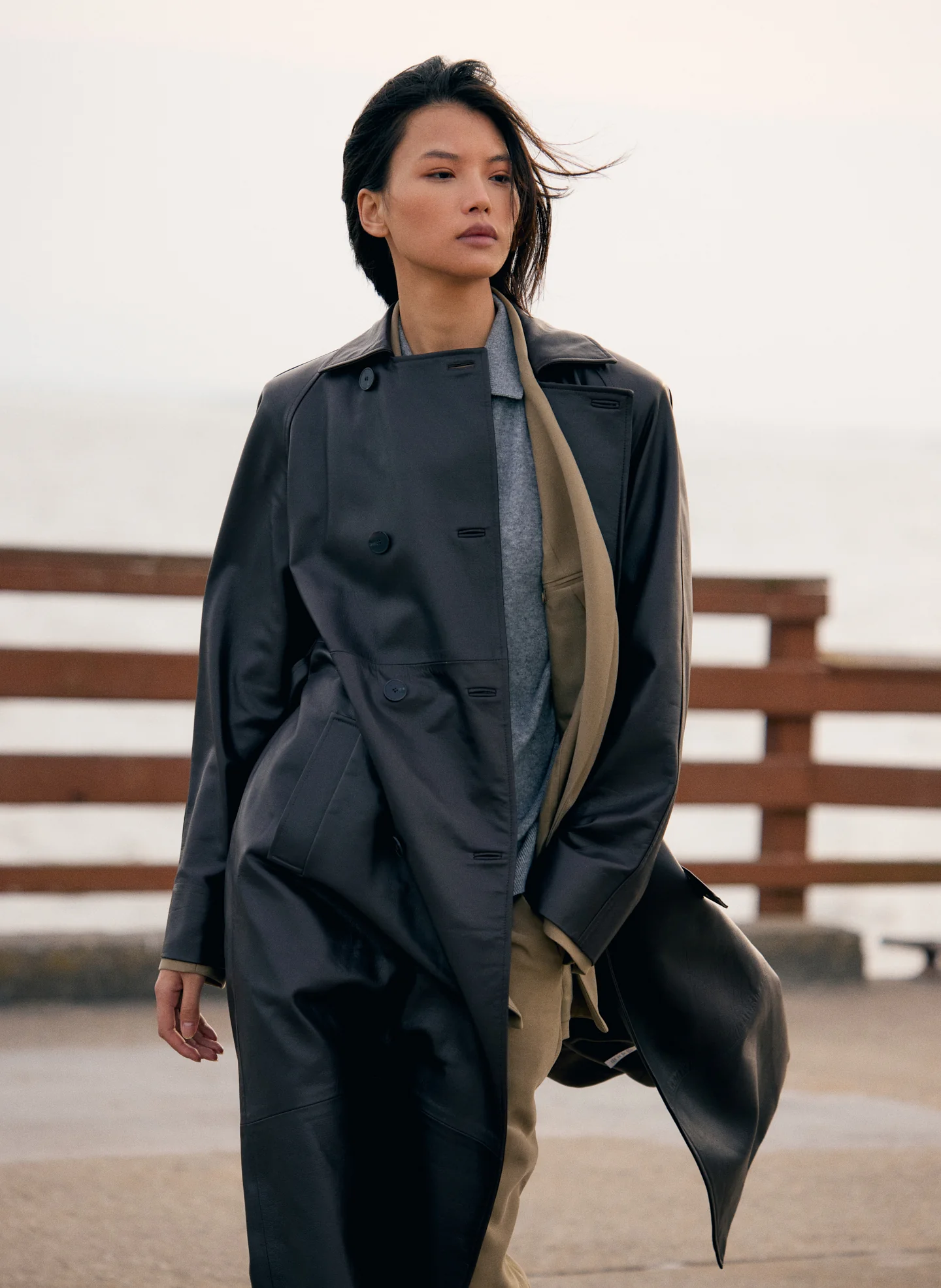 Leather Trench - Image 2