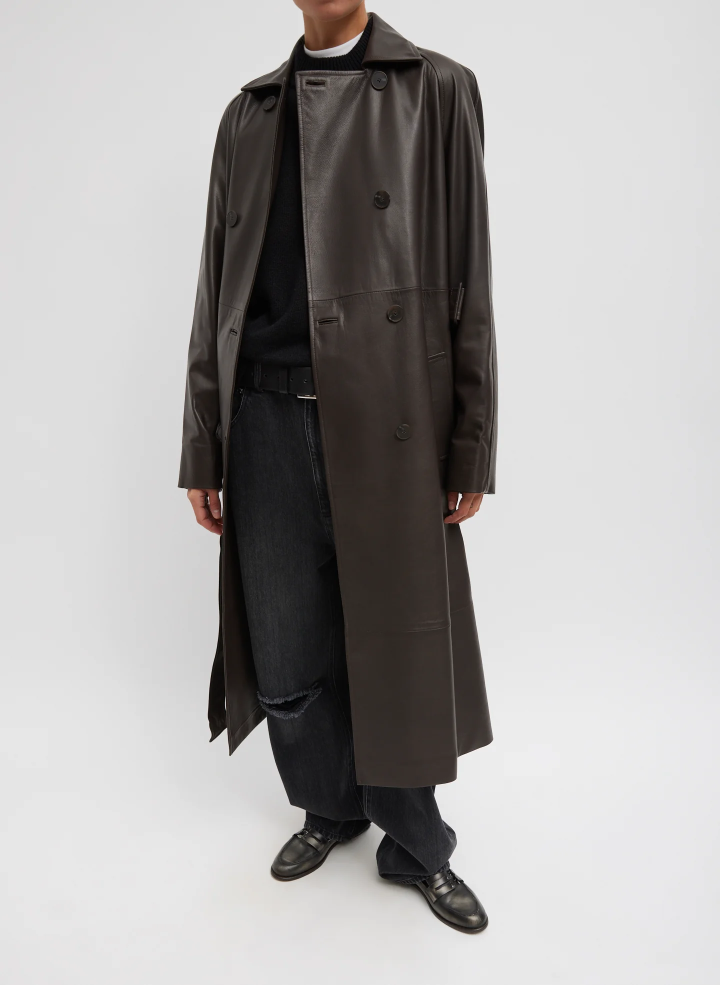 Leather Trench - Image 4