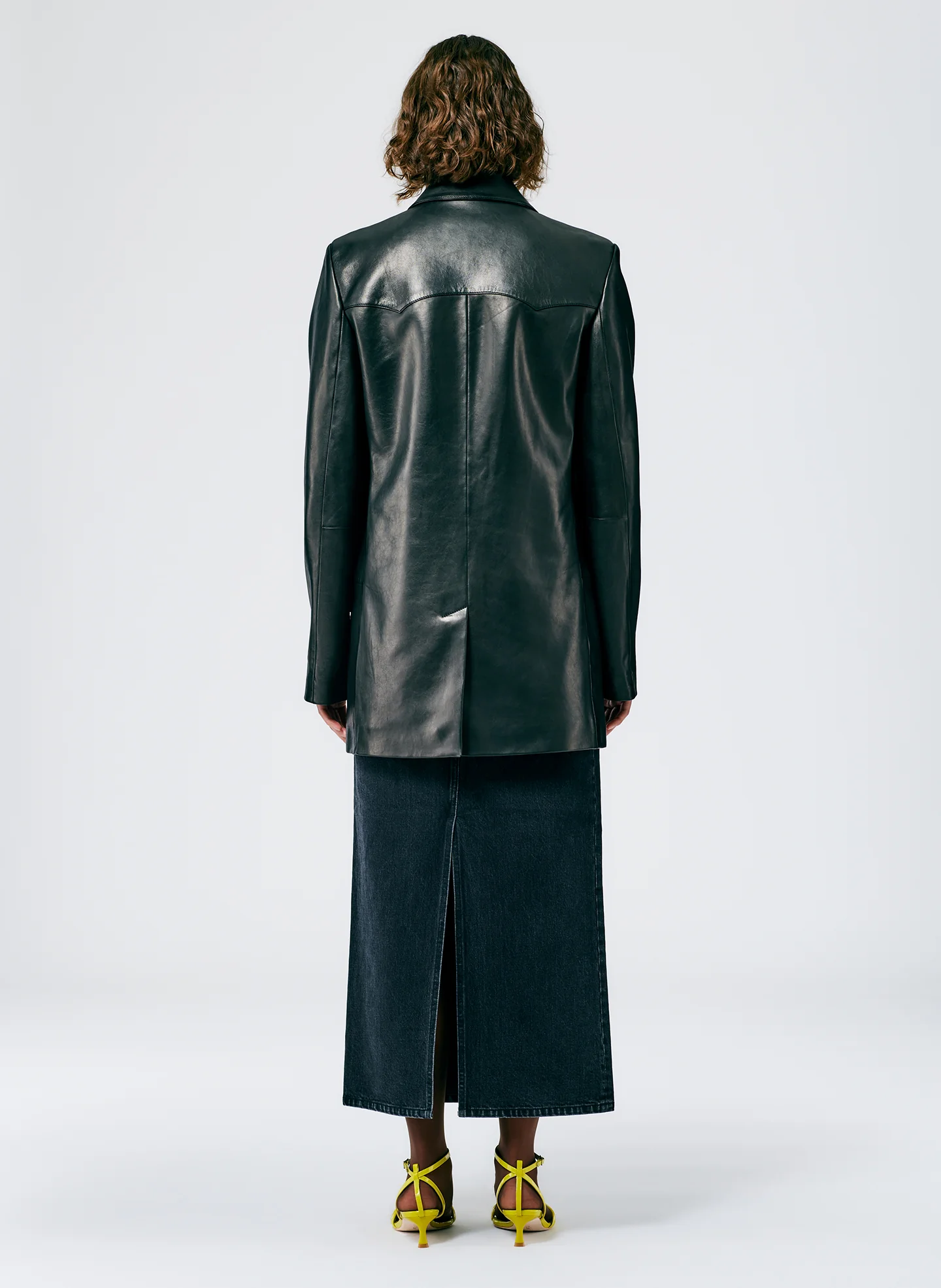 Leather Western Blazer - Image 4