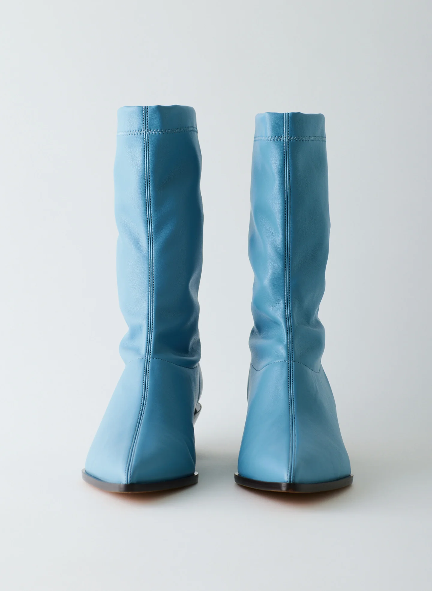 Leo Faux Nappa Stretch Low Boot - Image 4