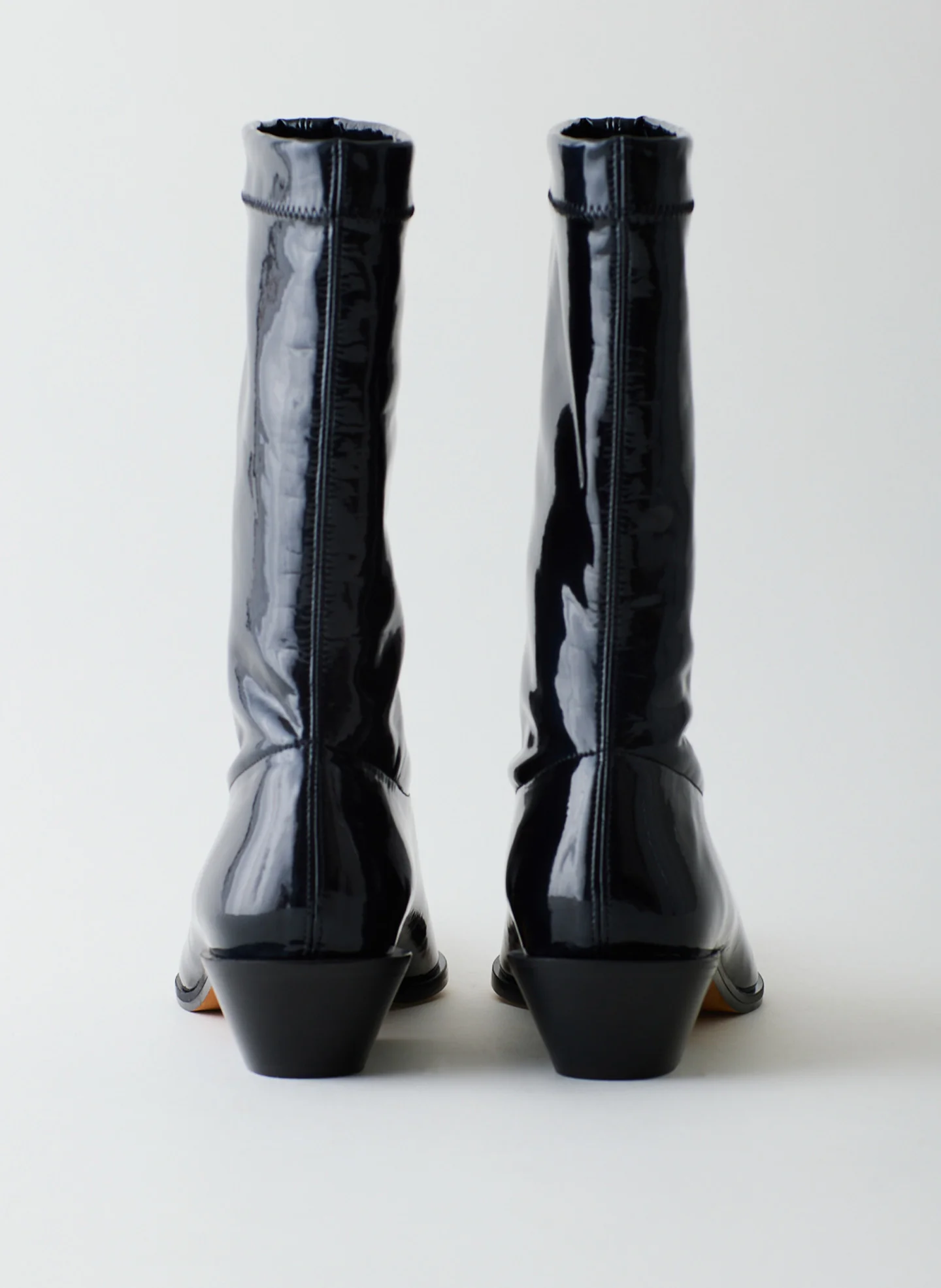 Leo Patent Leather Low Boot - Image 5